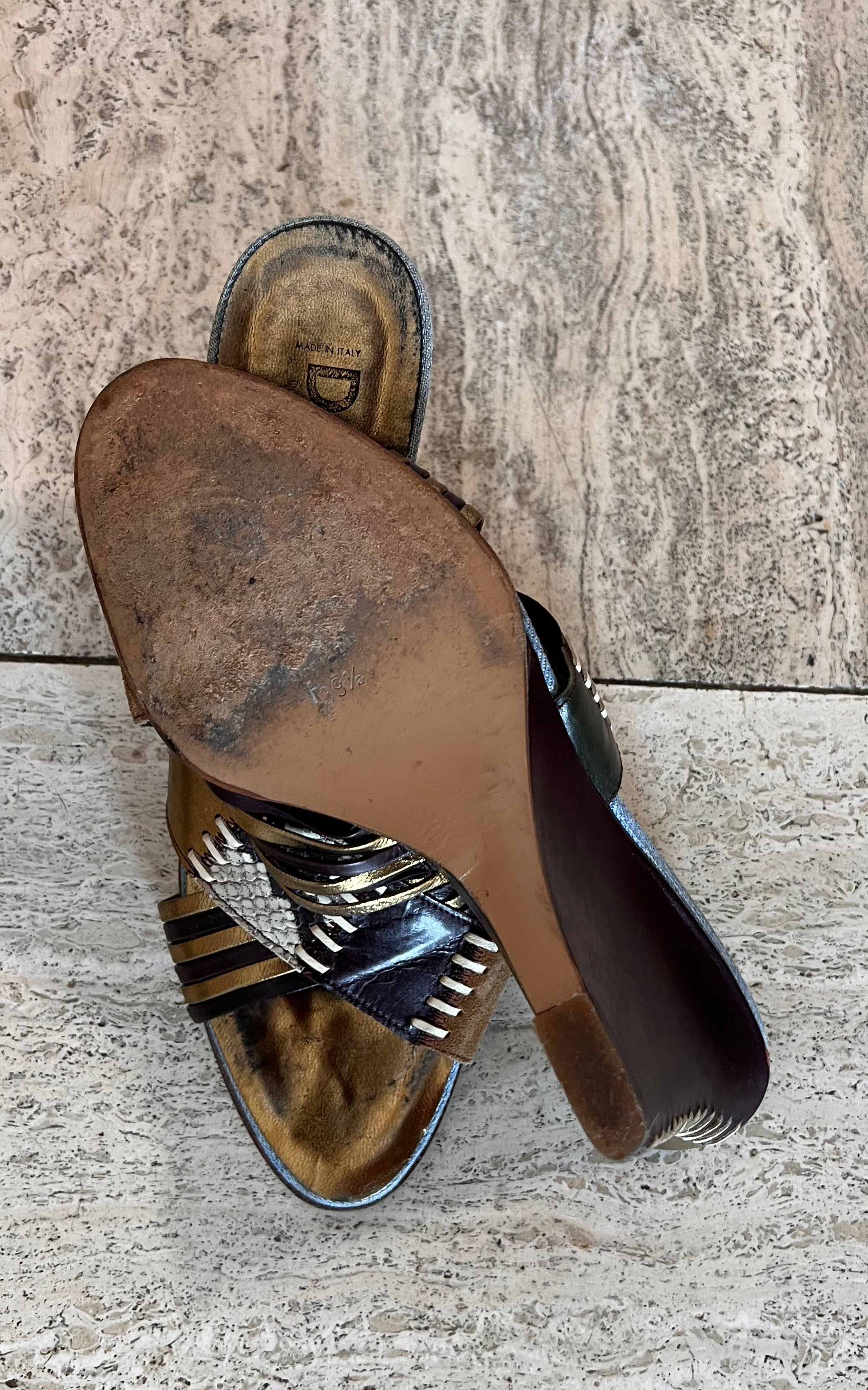 Vintage D&G Dolce & Gabbana Wedges 39