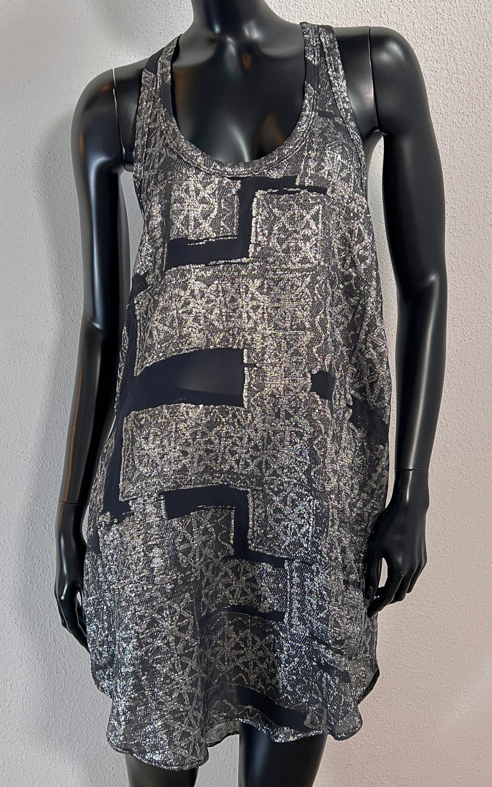 Isabel Marant Silk Glitter Top