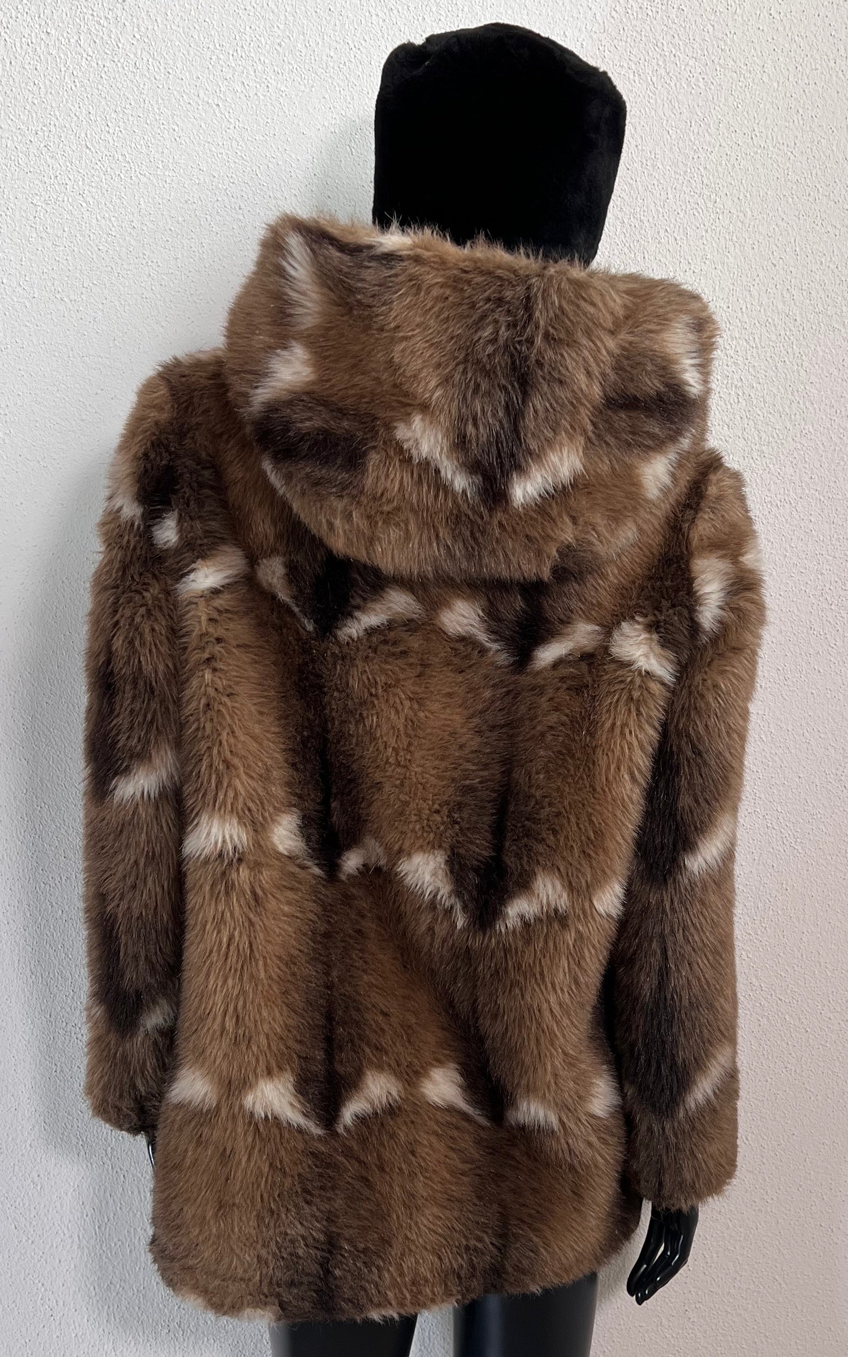 Vintage 70s Fake Fur Jacket