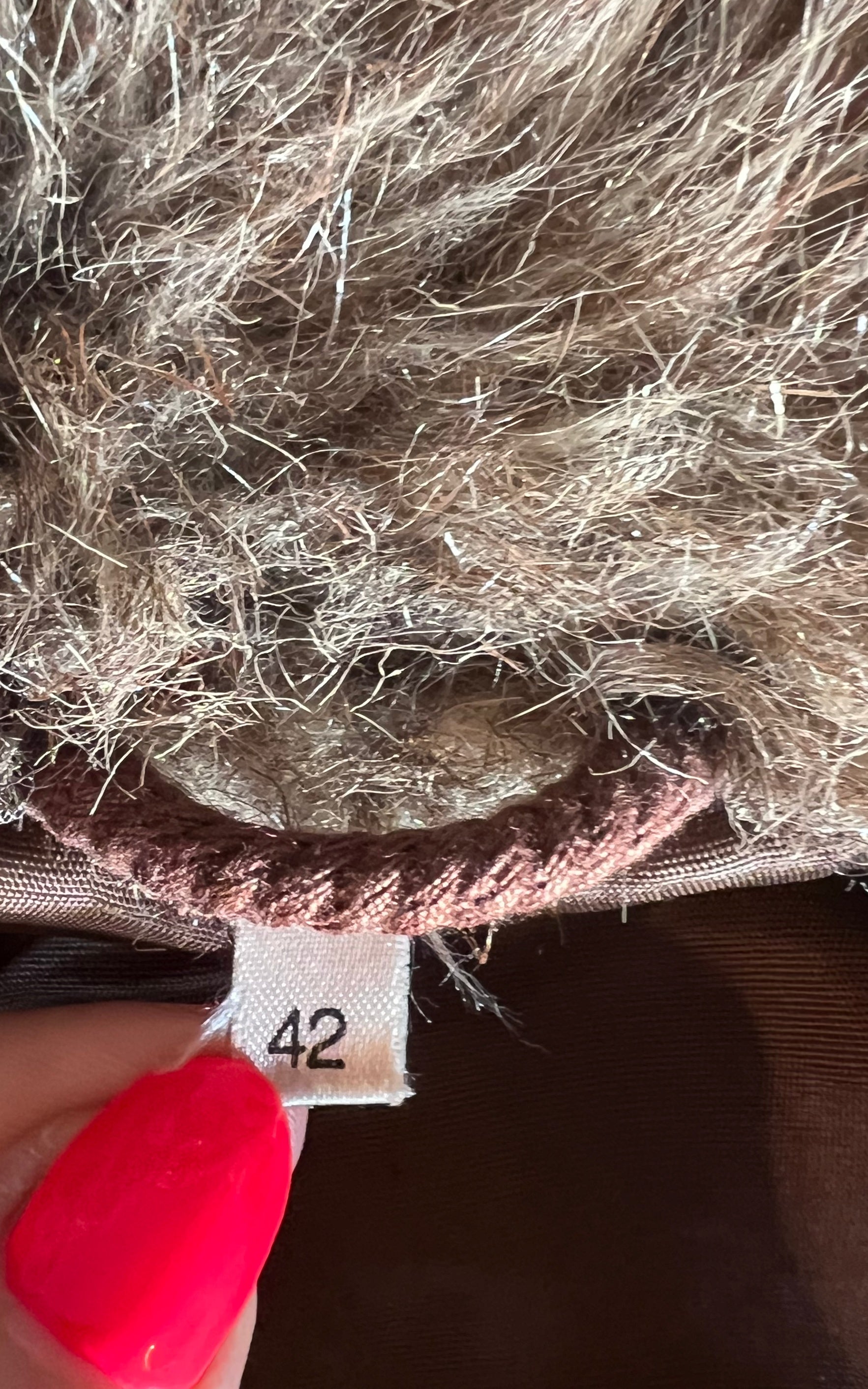 Vintage 70s Fake Fur Jacket