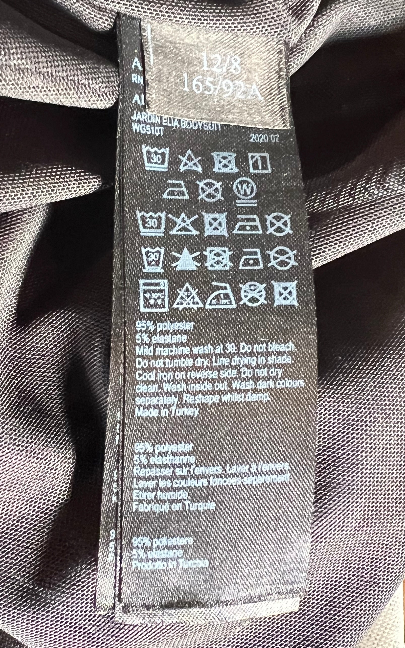 All Saints Mesh Bodysuit