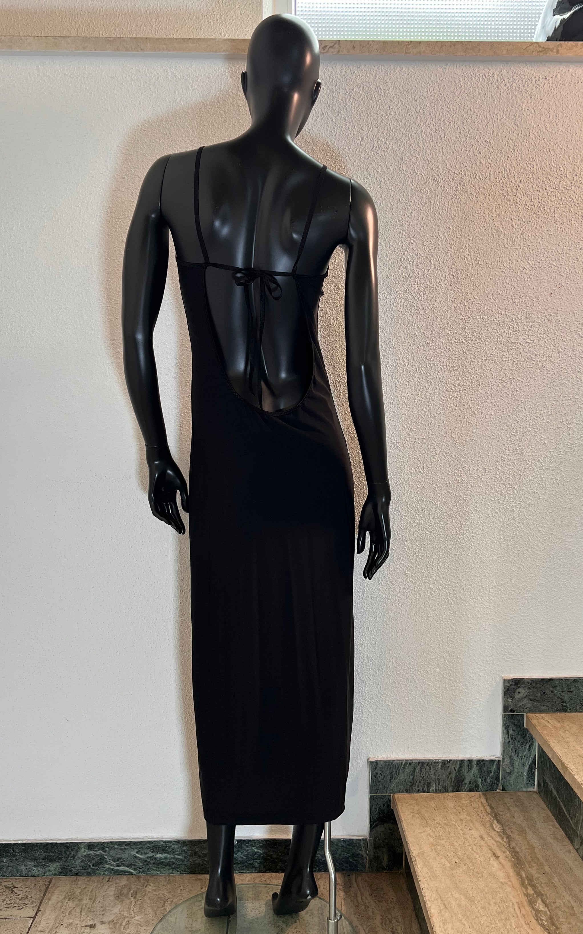 Abito vintage in lycra rosa anni '90