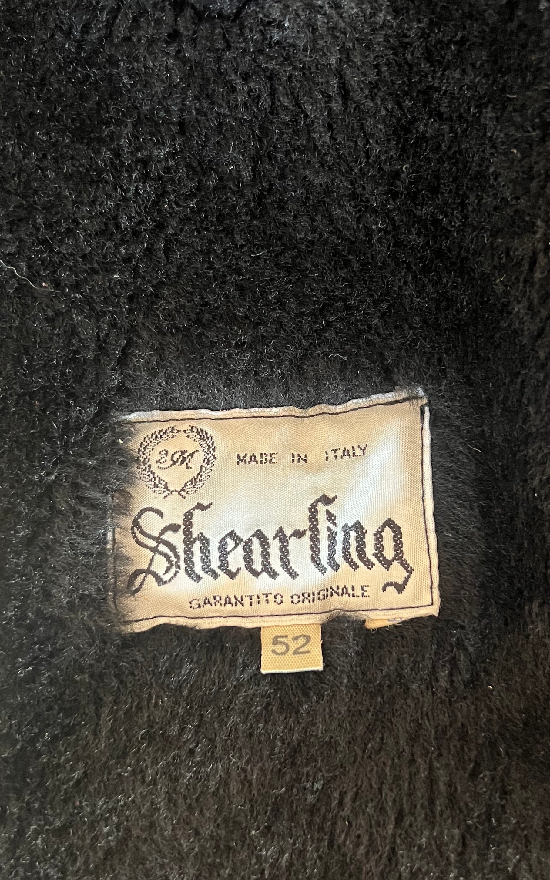 Vintage MENS Shearling Jacket