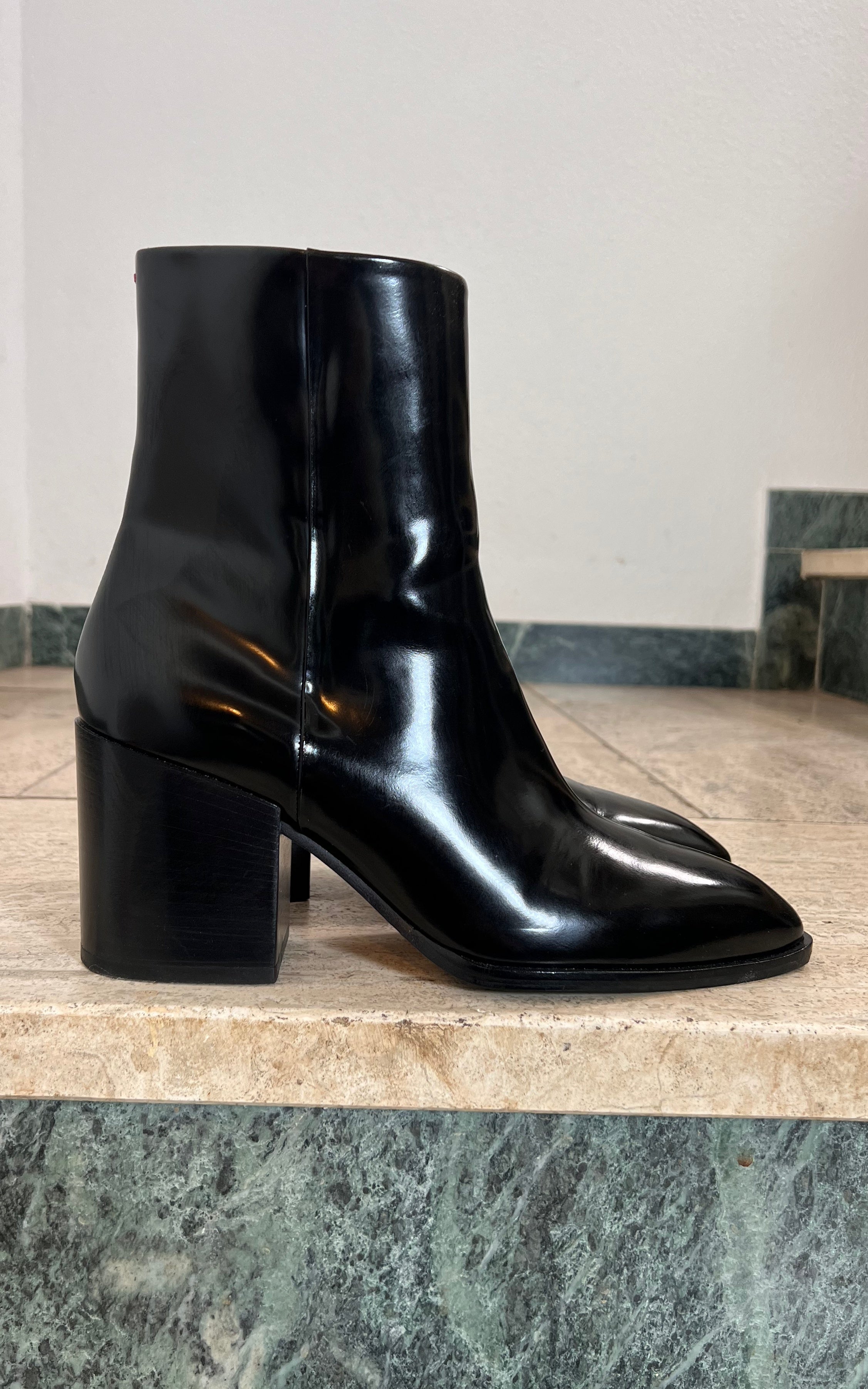 Aeyde Patent Boots 40