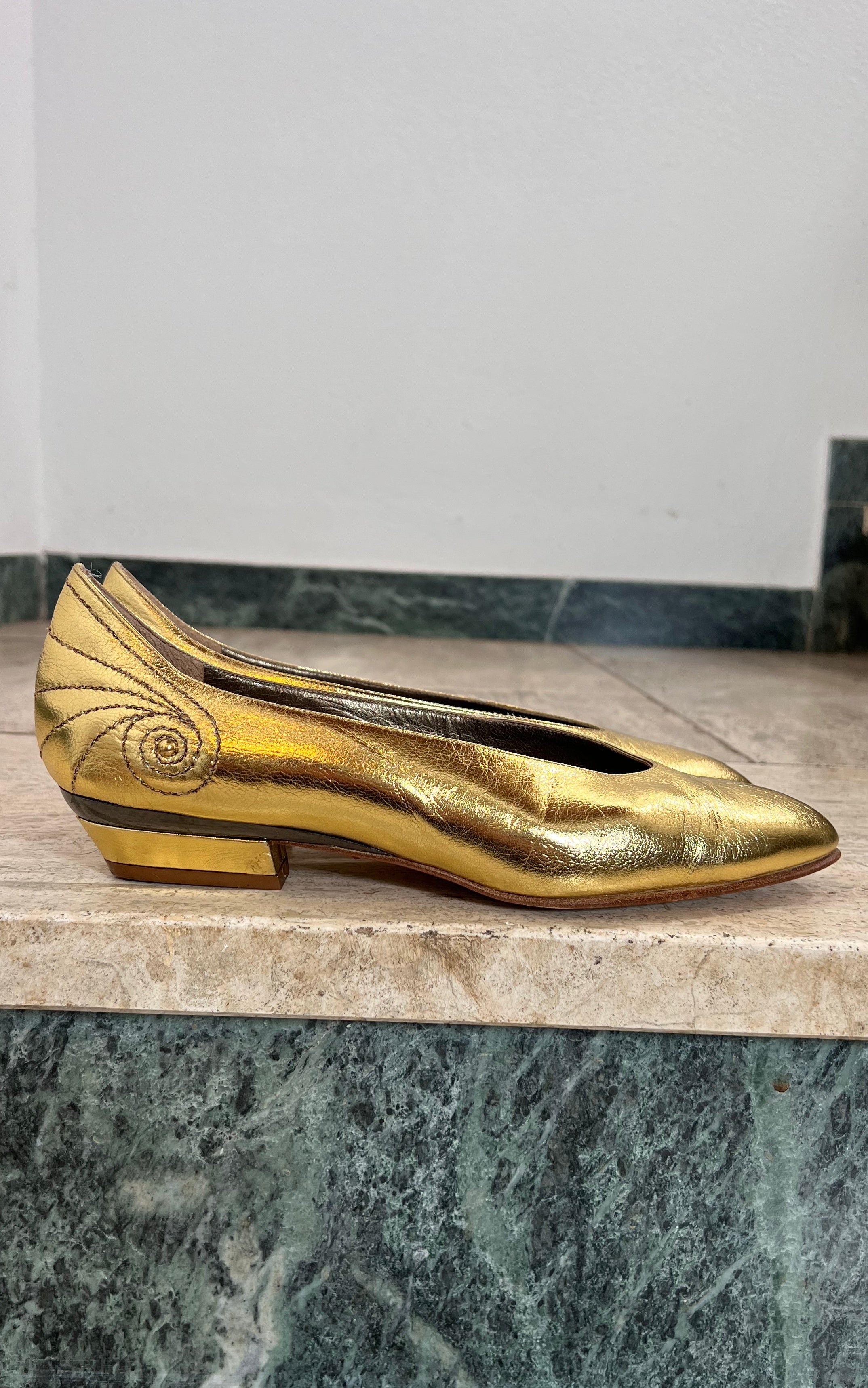 Vintage Mimi Venezia Ballerinas 40