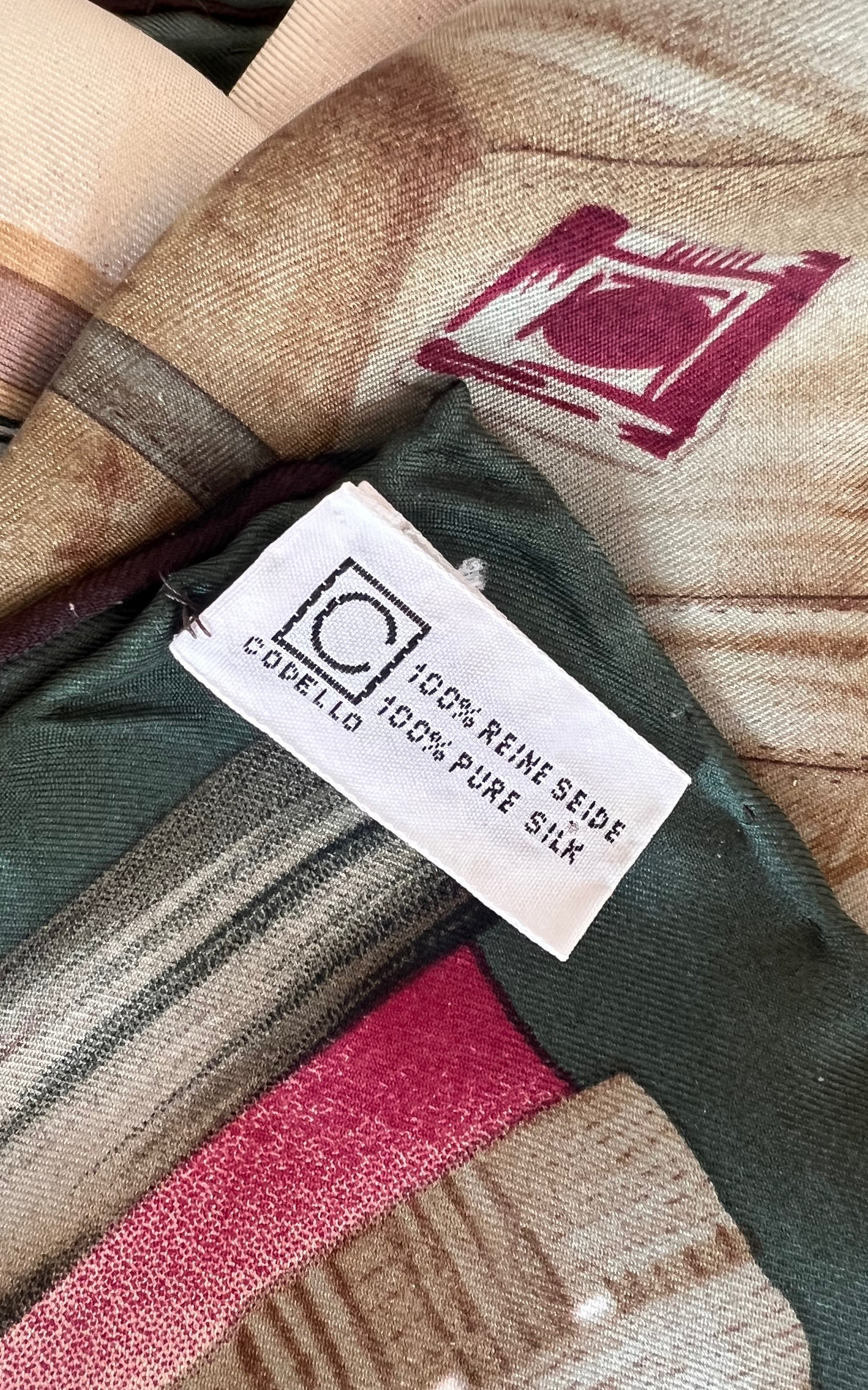 Vintage Codello Silk Foulard