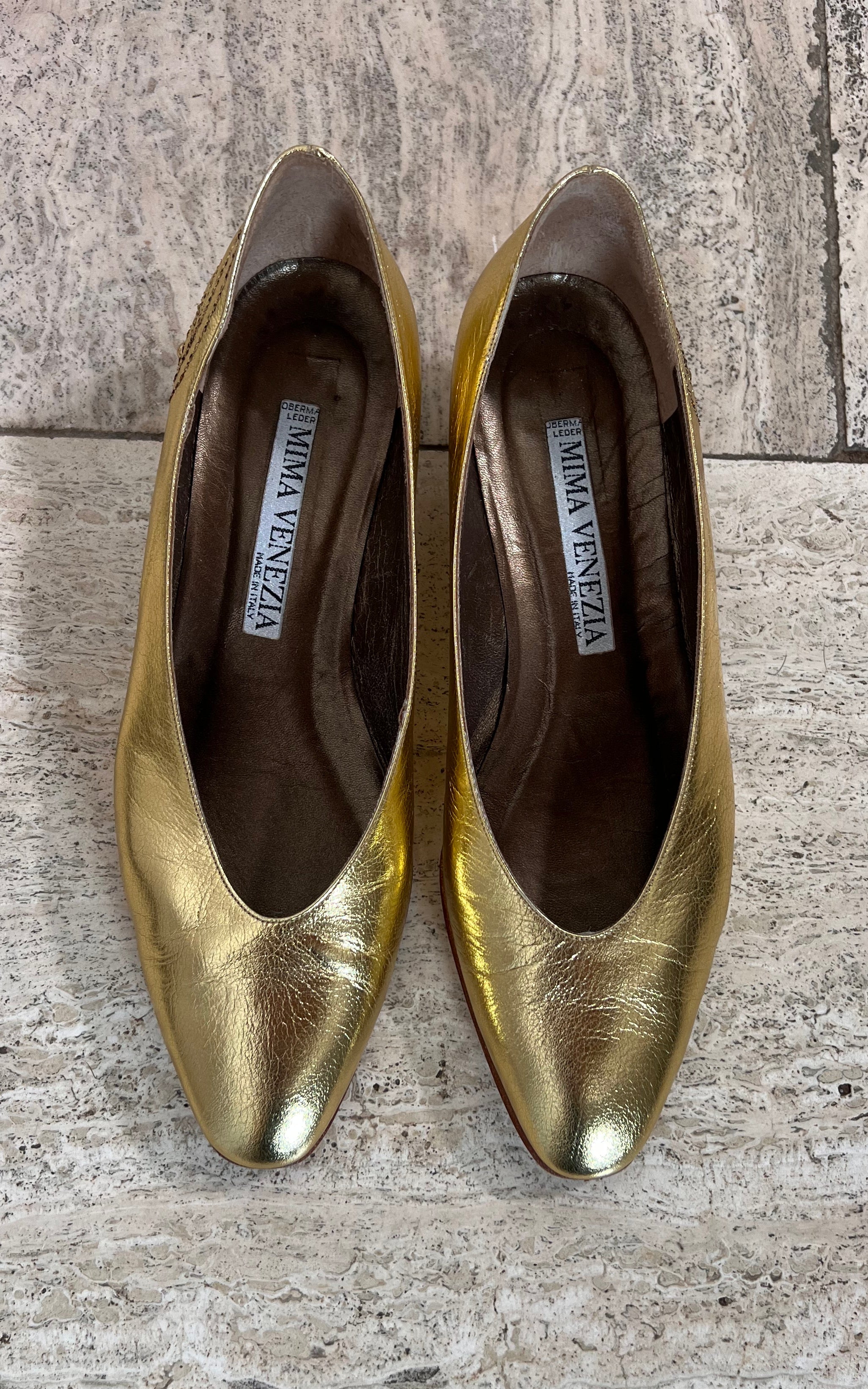 Vintage Mimi Venezia Ballerinas 40