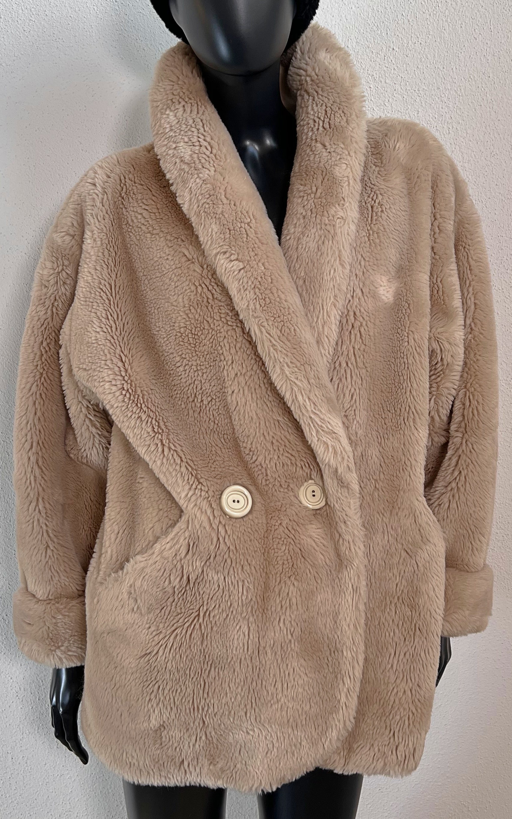 Vintage 70s Teddy Coat