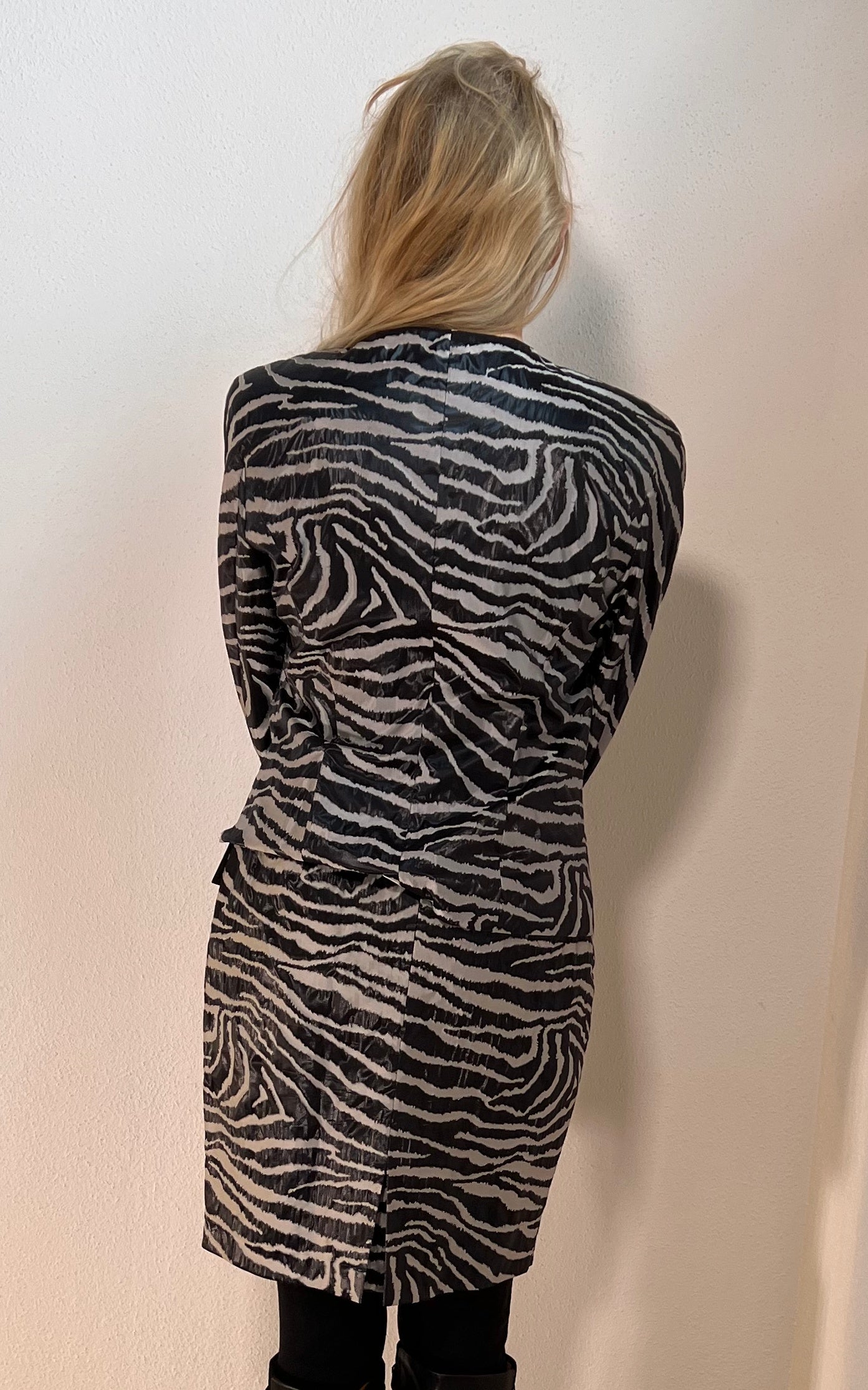 Vintage 90s Zebra Costume