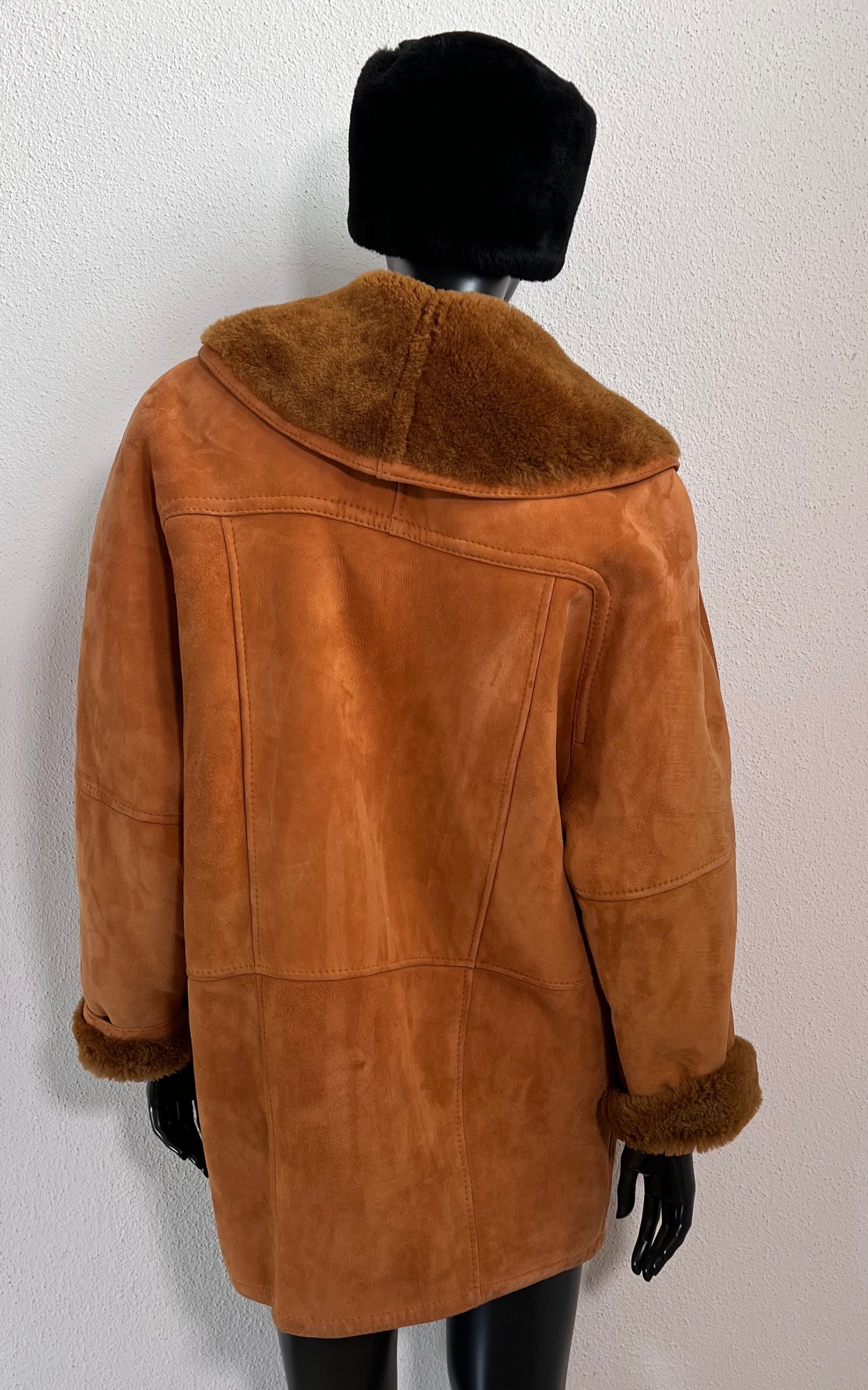 Vintage 90s Shearling Coat
