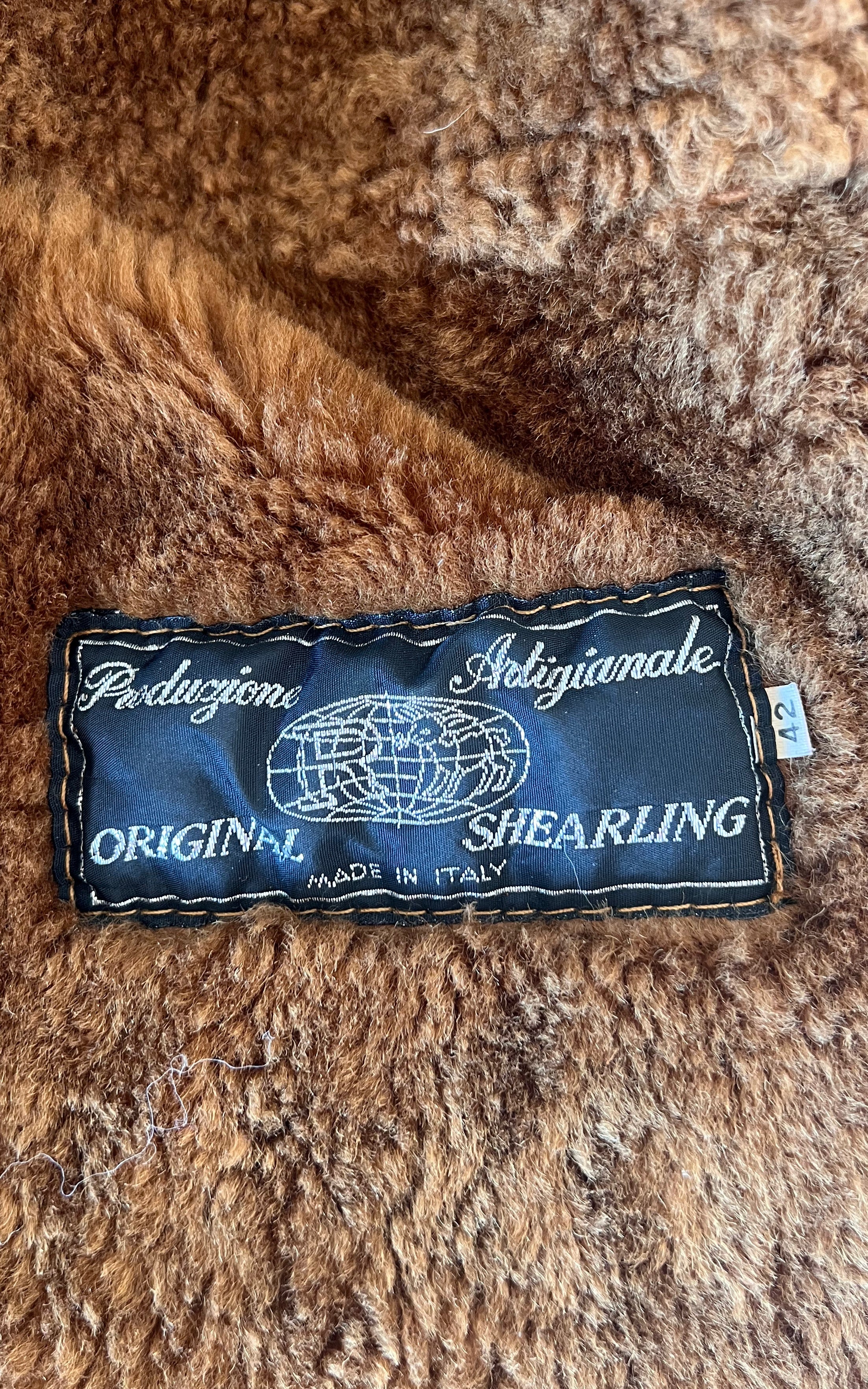 Vintage 90s Shearling Coat