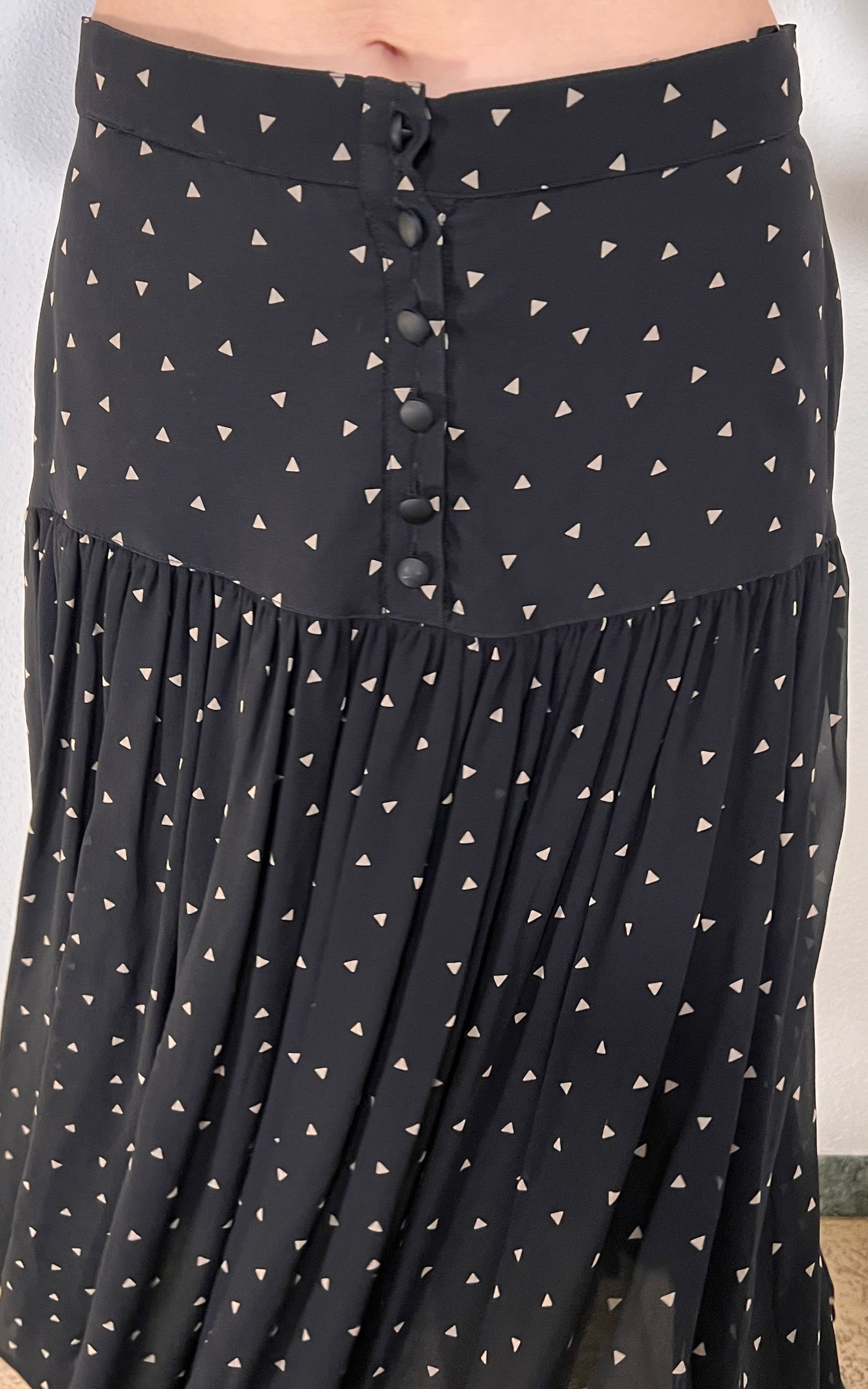 Gonna in seta Escada vintage