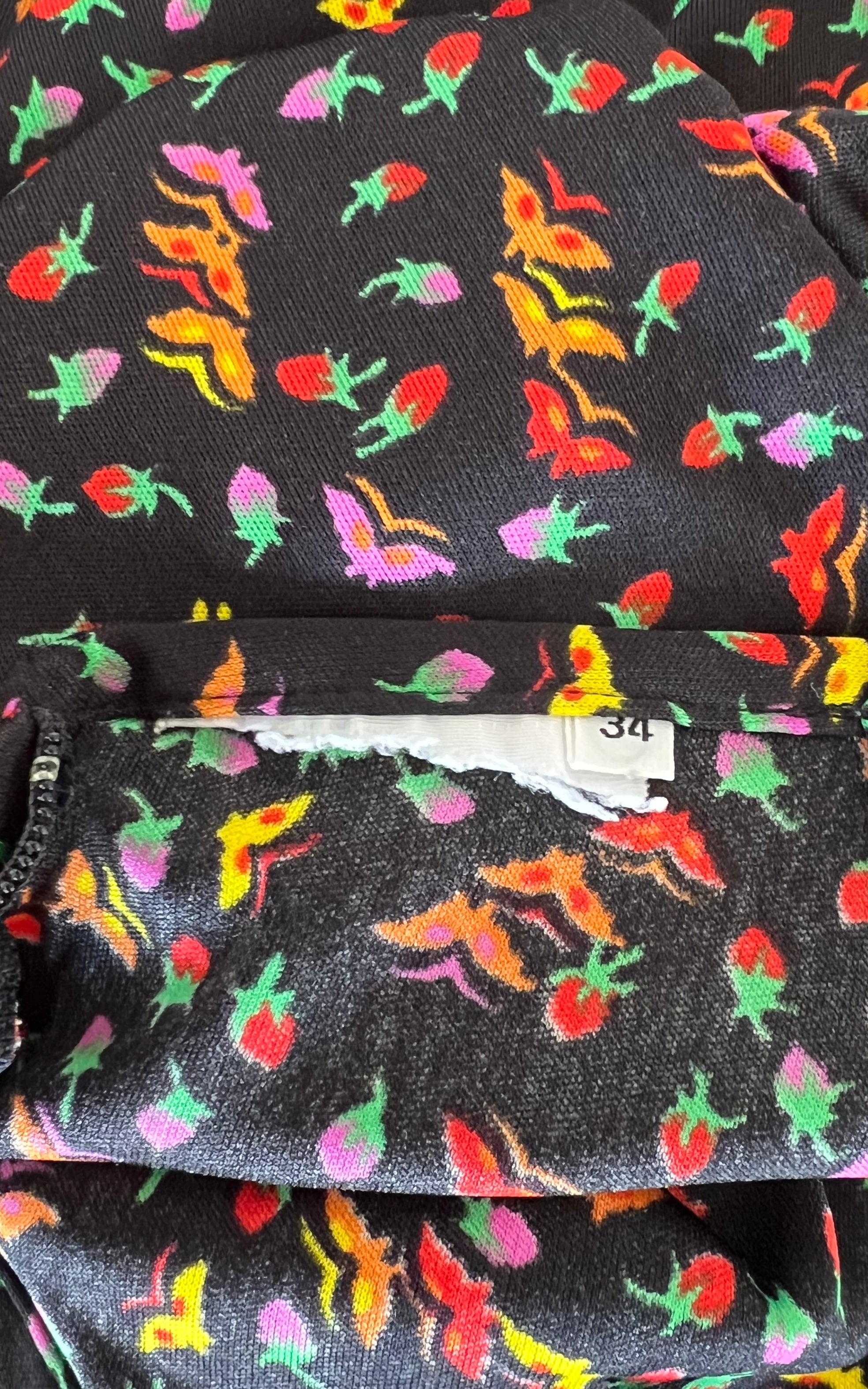 Vintage 70s Flower Dress