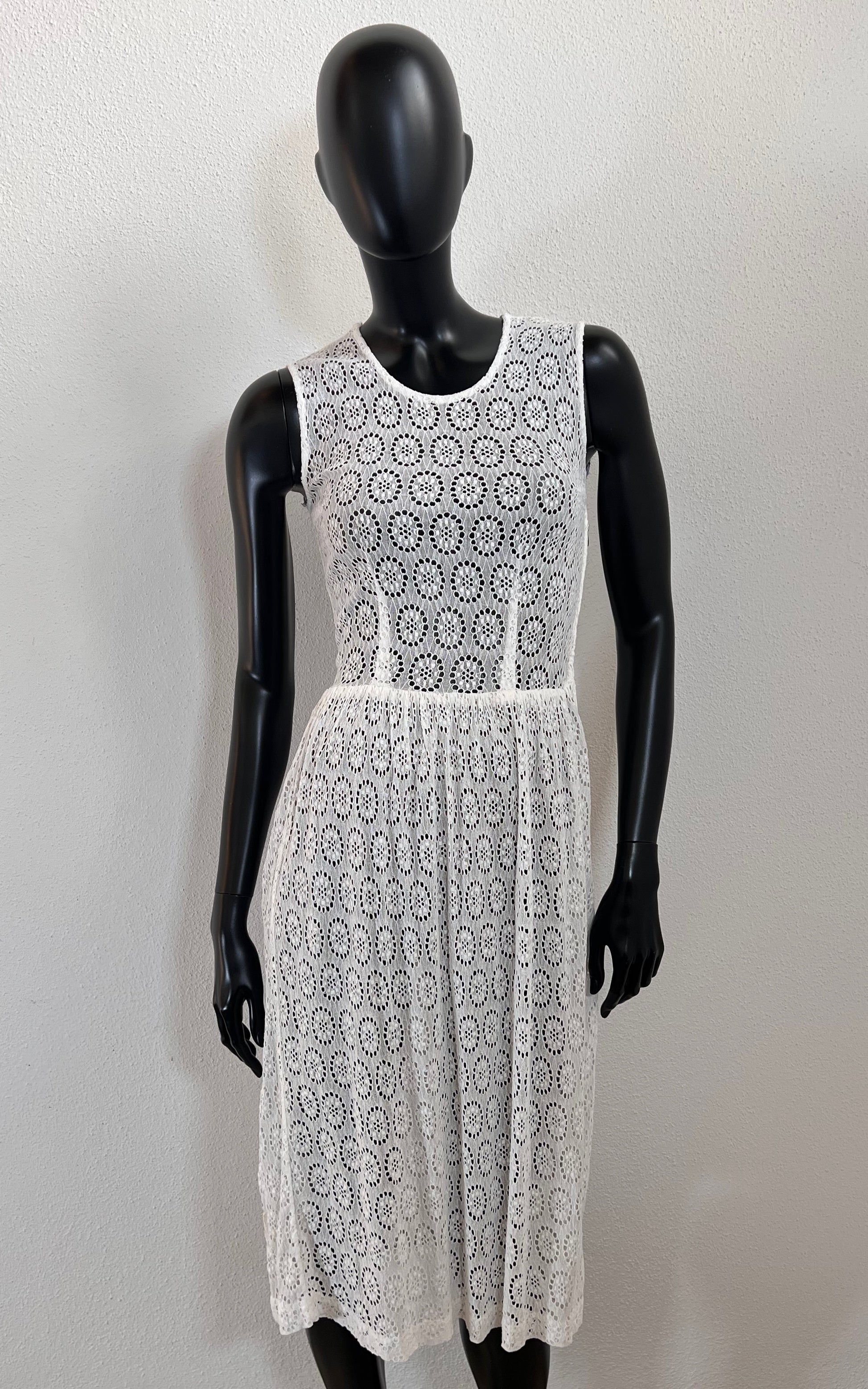 Vintage 60s Sheer Lace Dress & Bolero Jacket