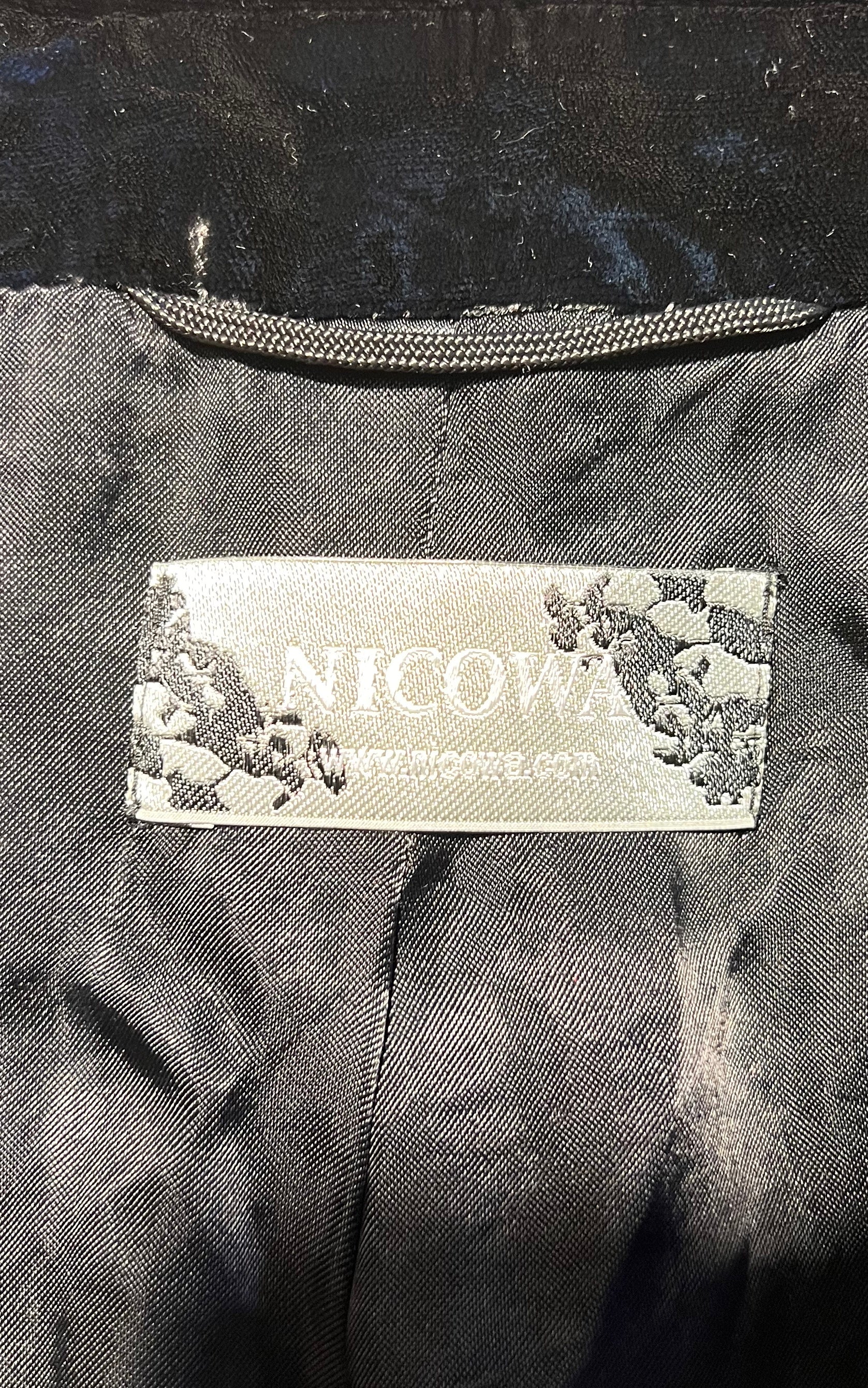 Vintage Nicowa Fake Fur Jacket