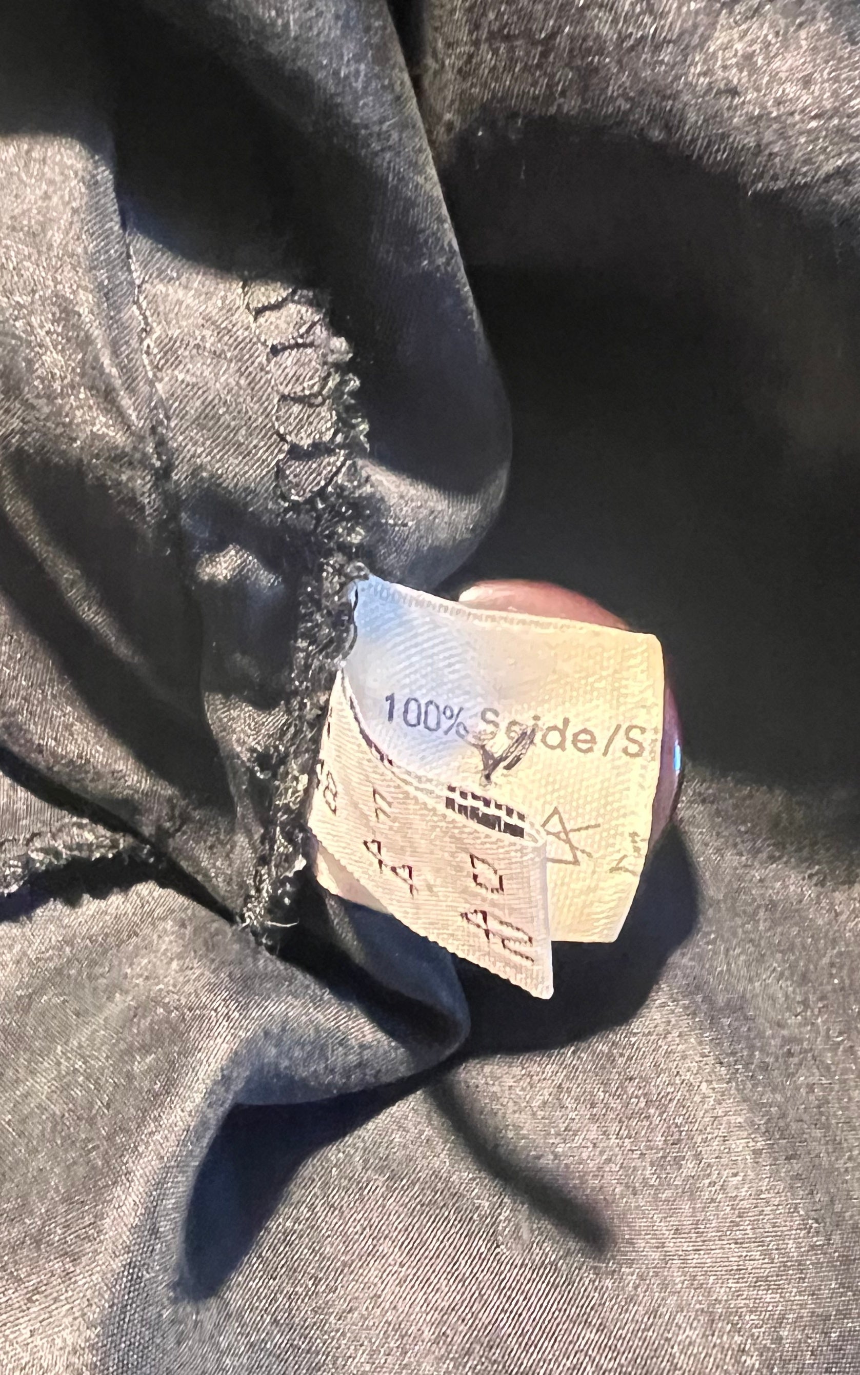 Vintage 90s Silk Trenchcoat