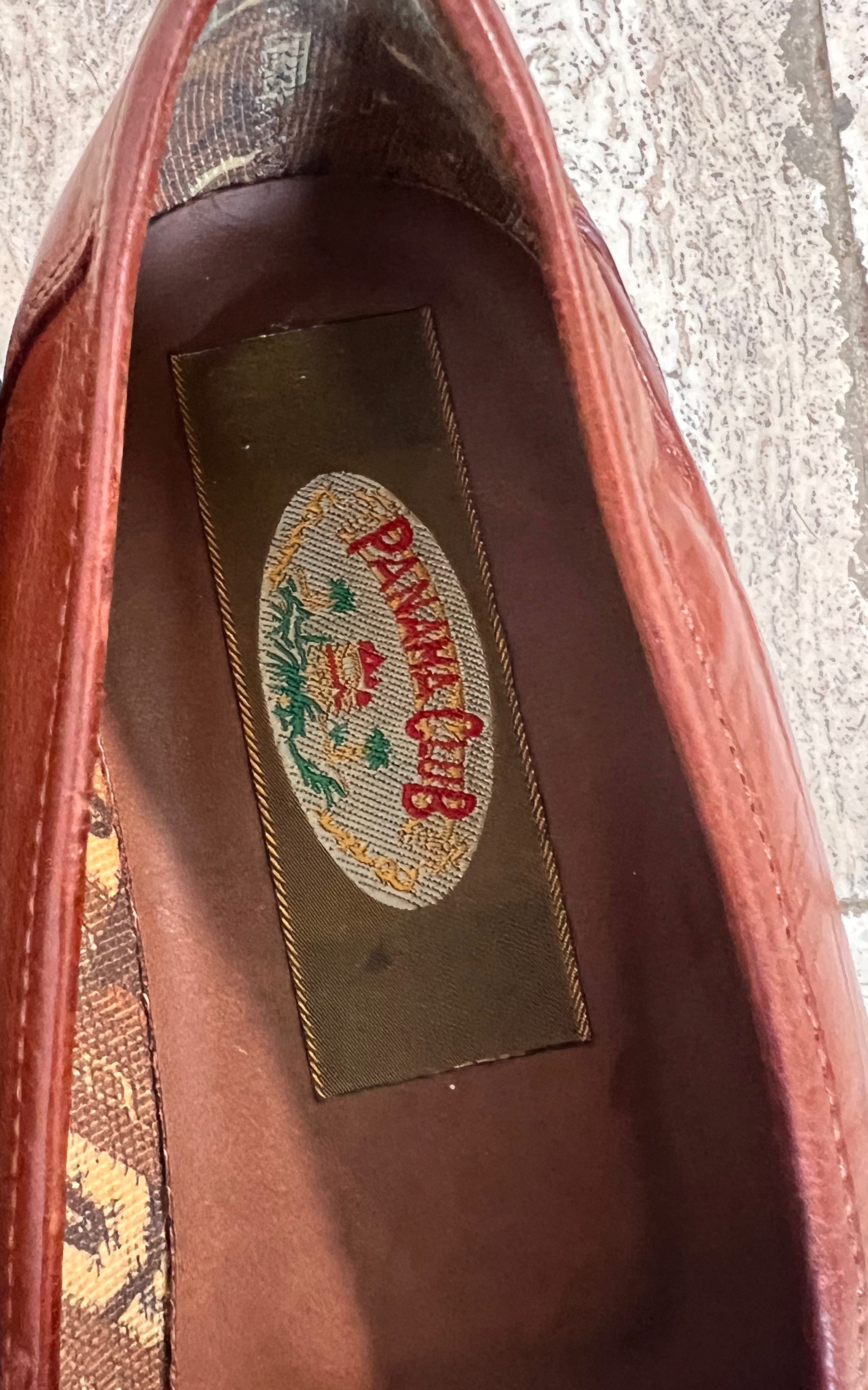 Vintage MENS 80s Slipper 46