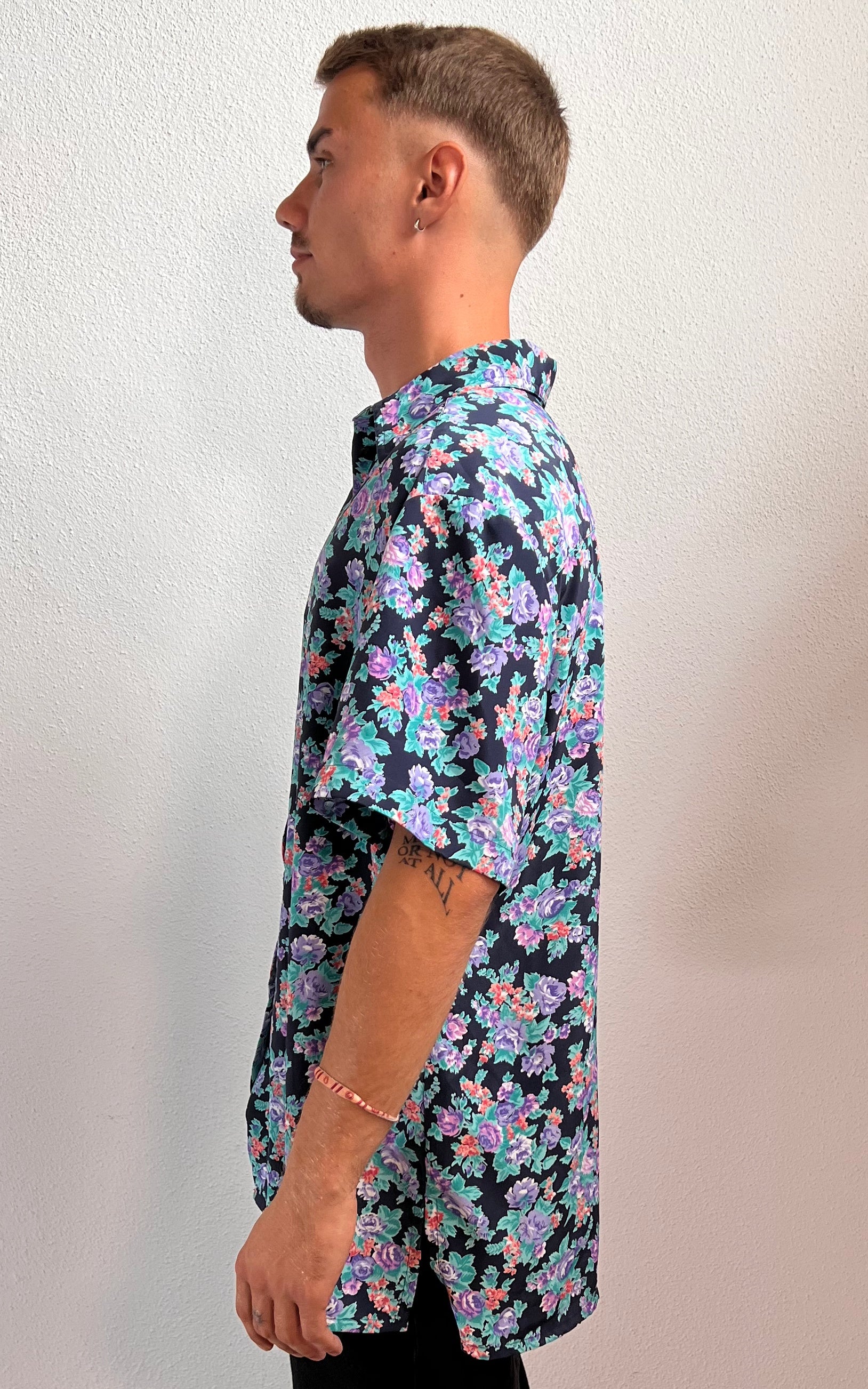 Vintage MENS Flower Shirt