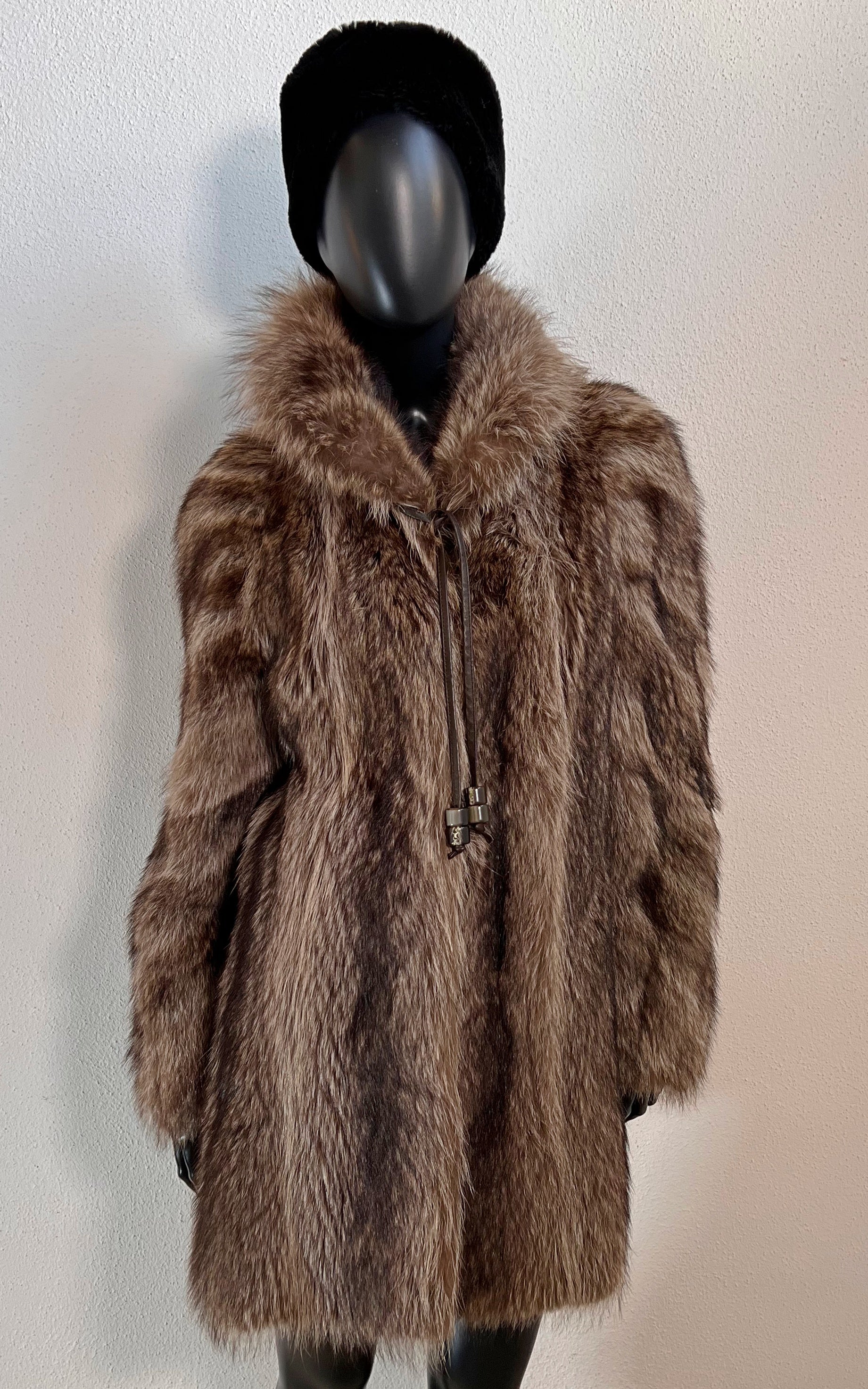 Vintage 80s Fur Coat
