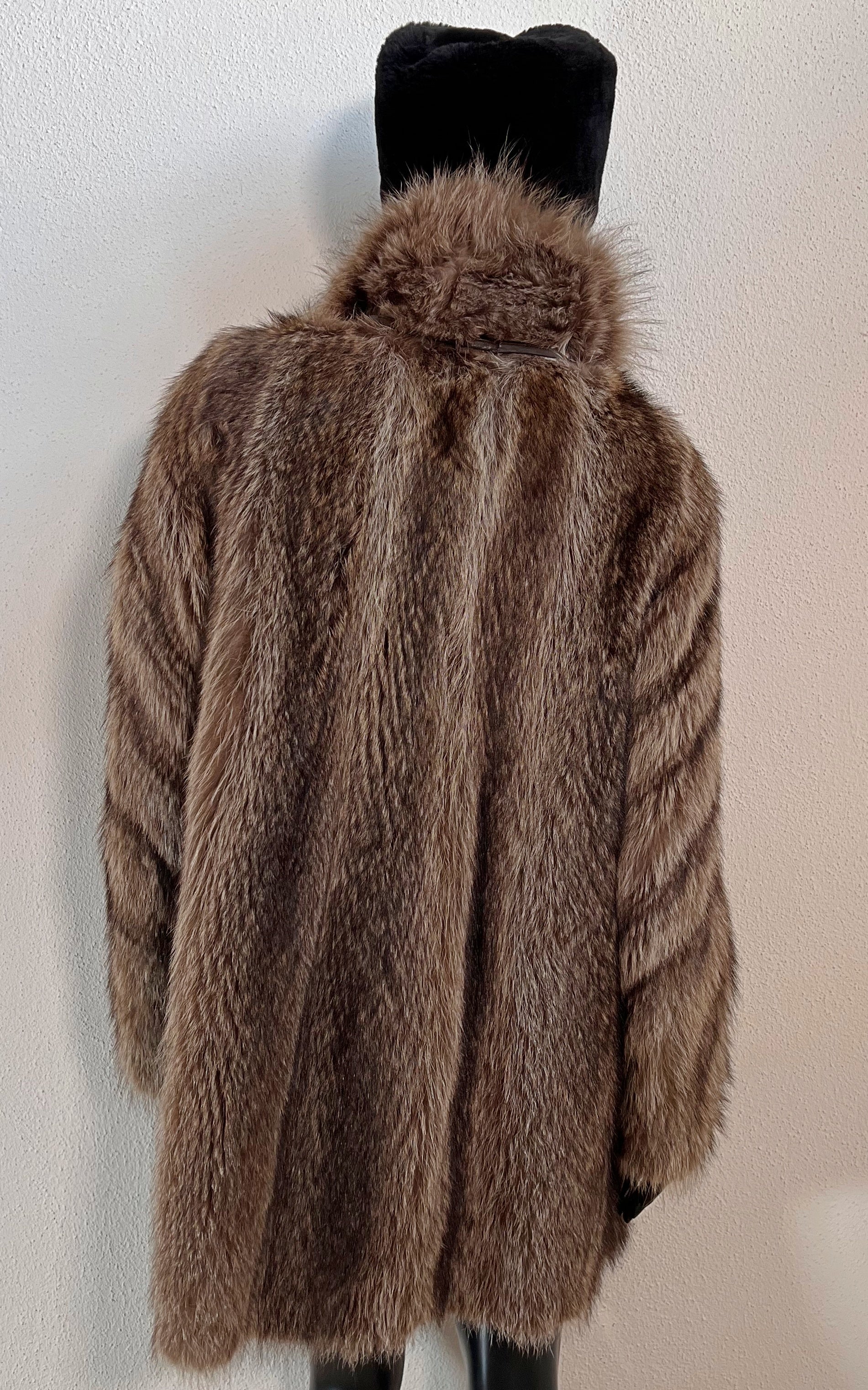 Vintage 80s Fur Coat