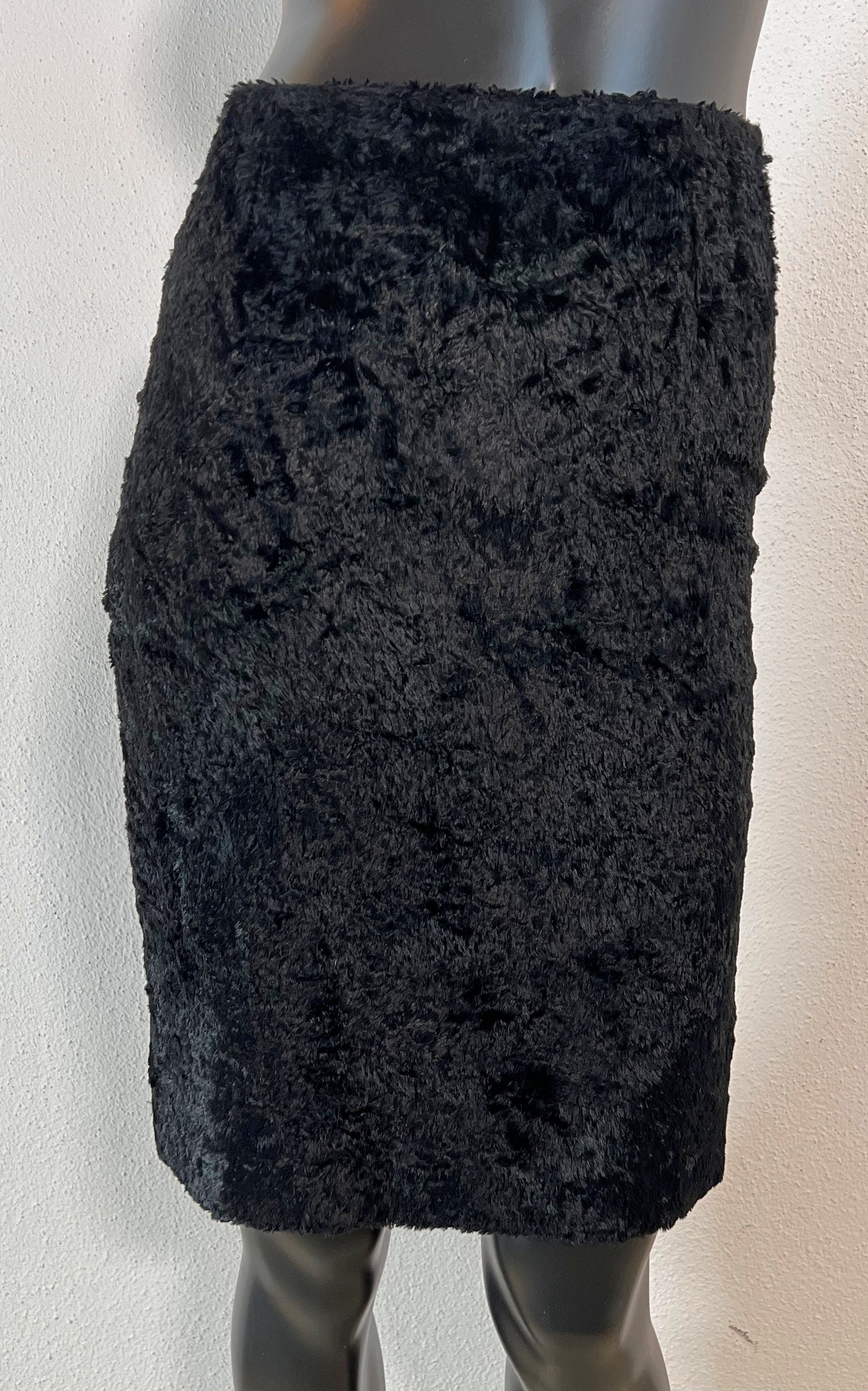 Vintage Philosophie by Alberta Ferretti Fake Fur Skirt