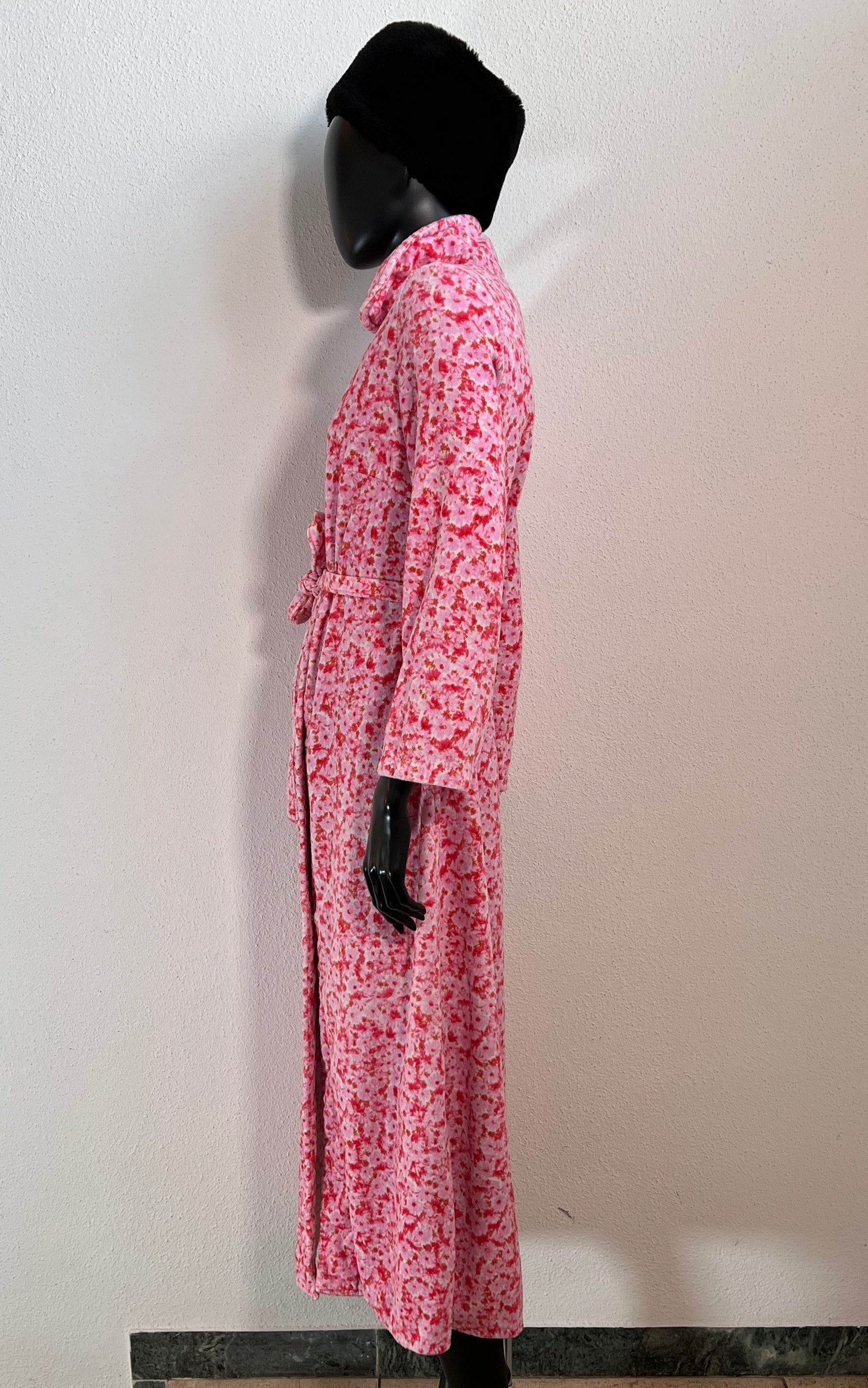 Super Cute Vintage 70s Towelling Morning Coat