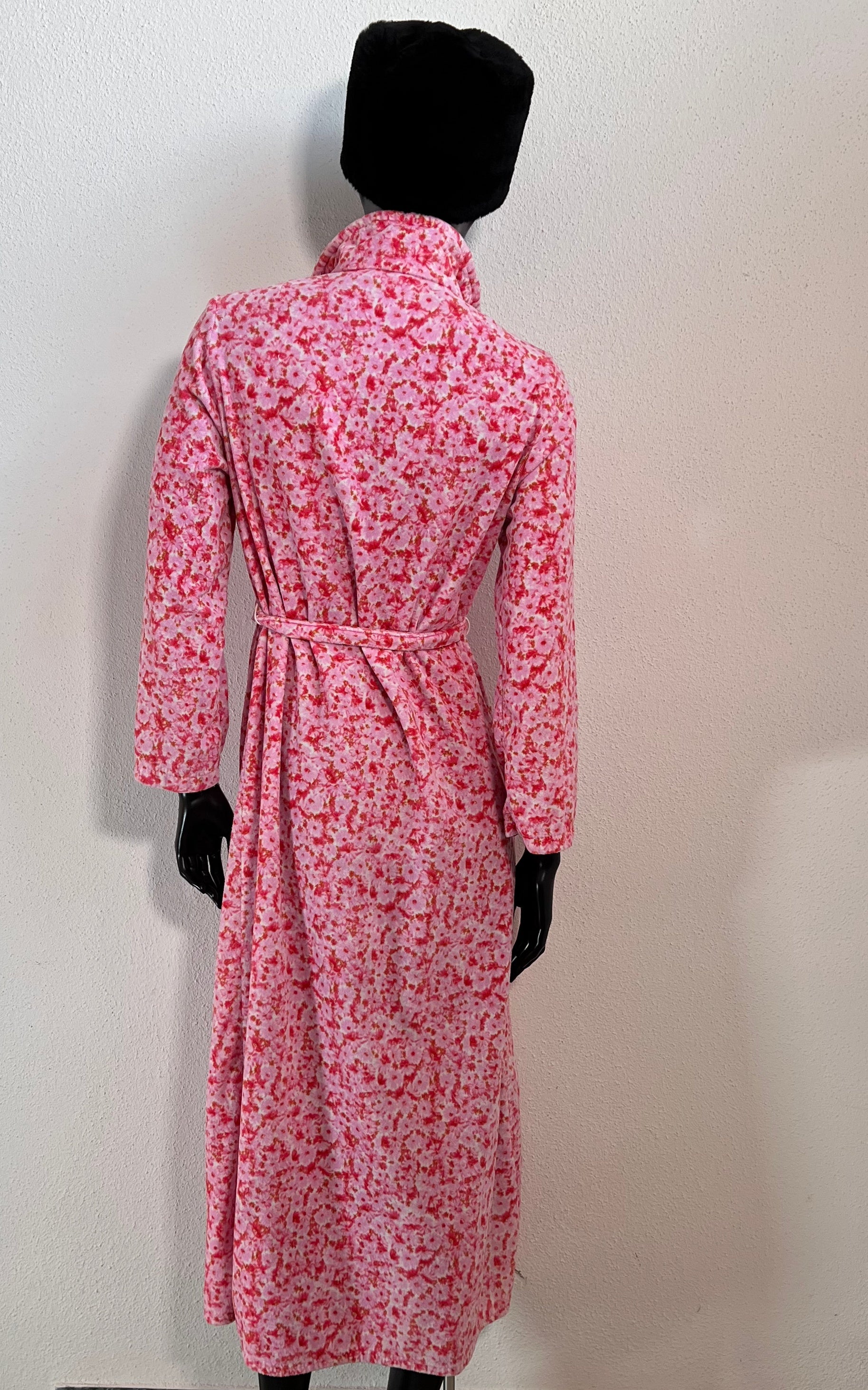 Super Cute Vintage 70s Towelling Morning Coat