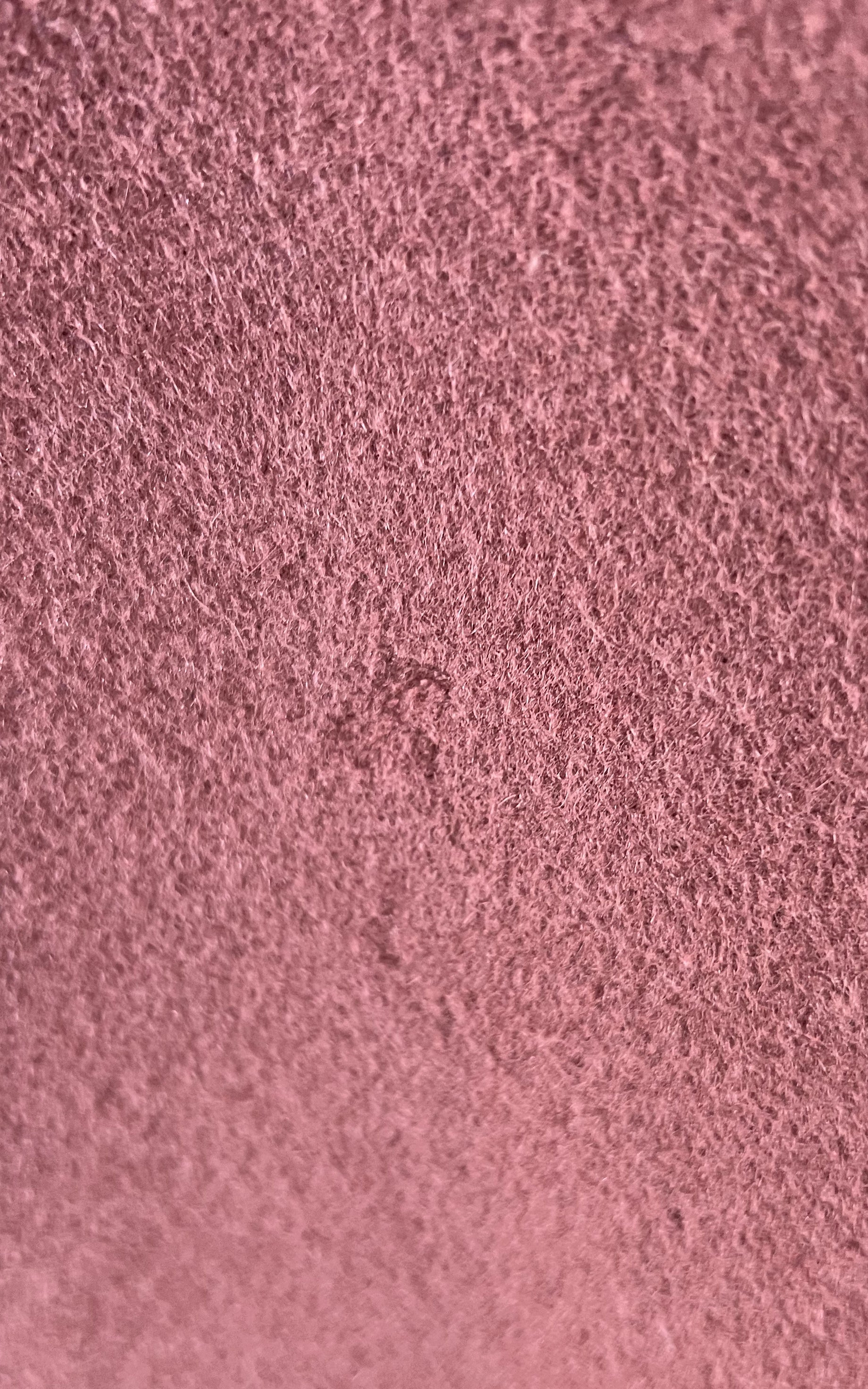 Vintage Maroon Fur Collar Angora Coat