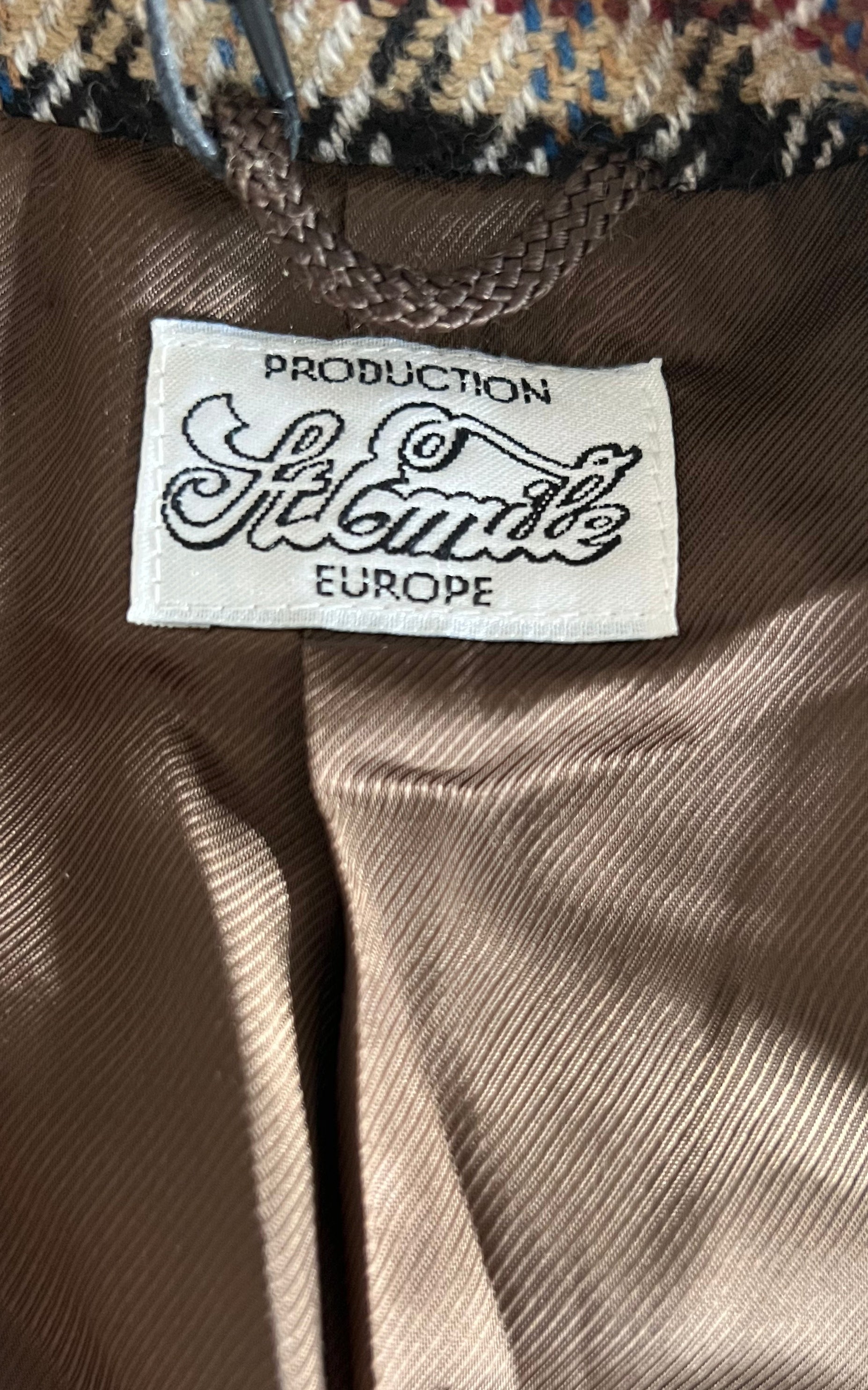 Vintage St. Emile Cashmere Blazer