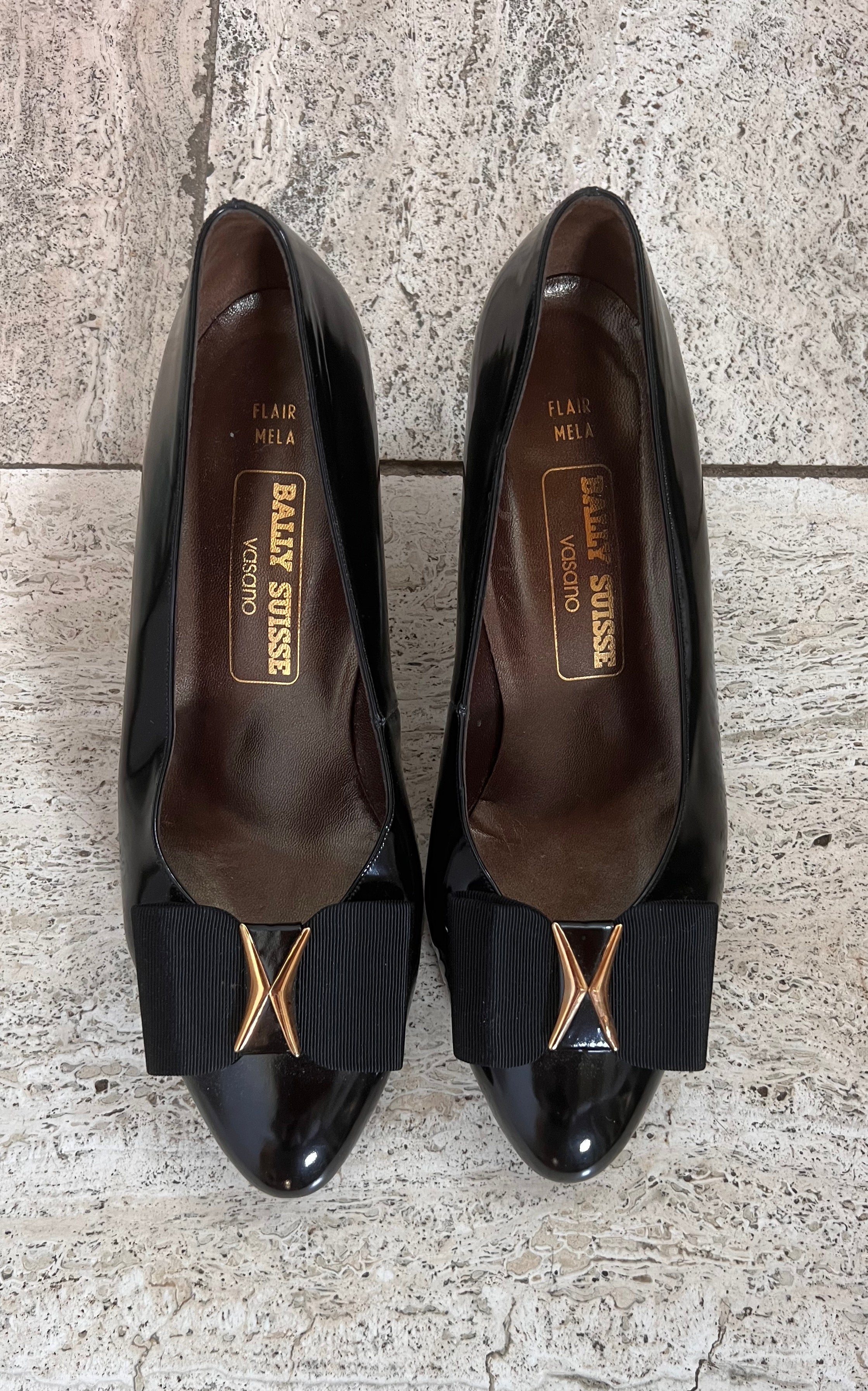 Vintage Bally Patent Leather Shoes 39,5