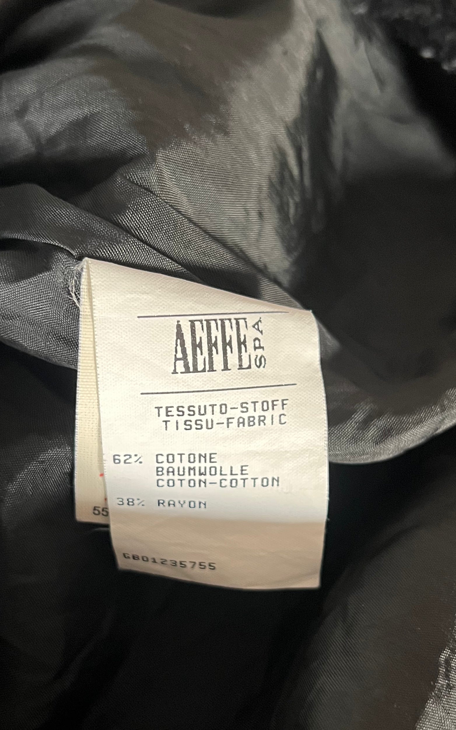 Vintage Philosophie by Alberta Ferretti Fake Fur Skirt