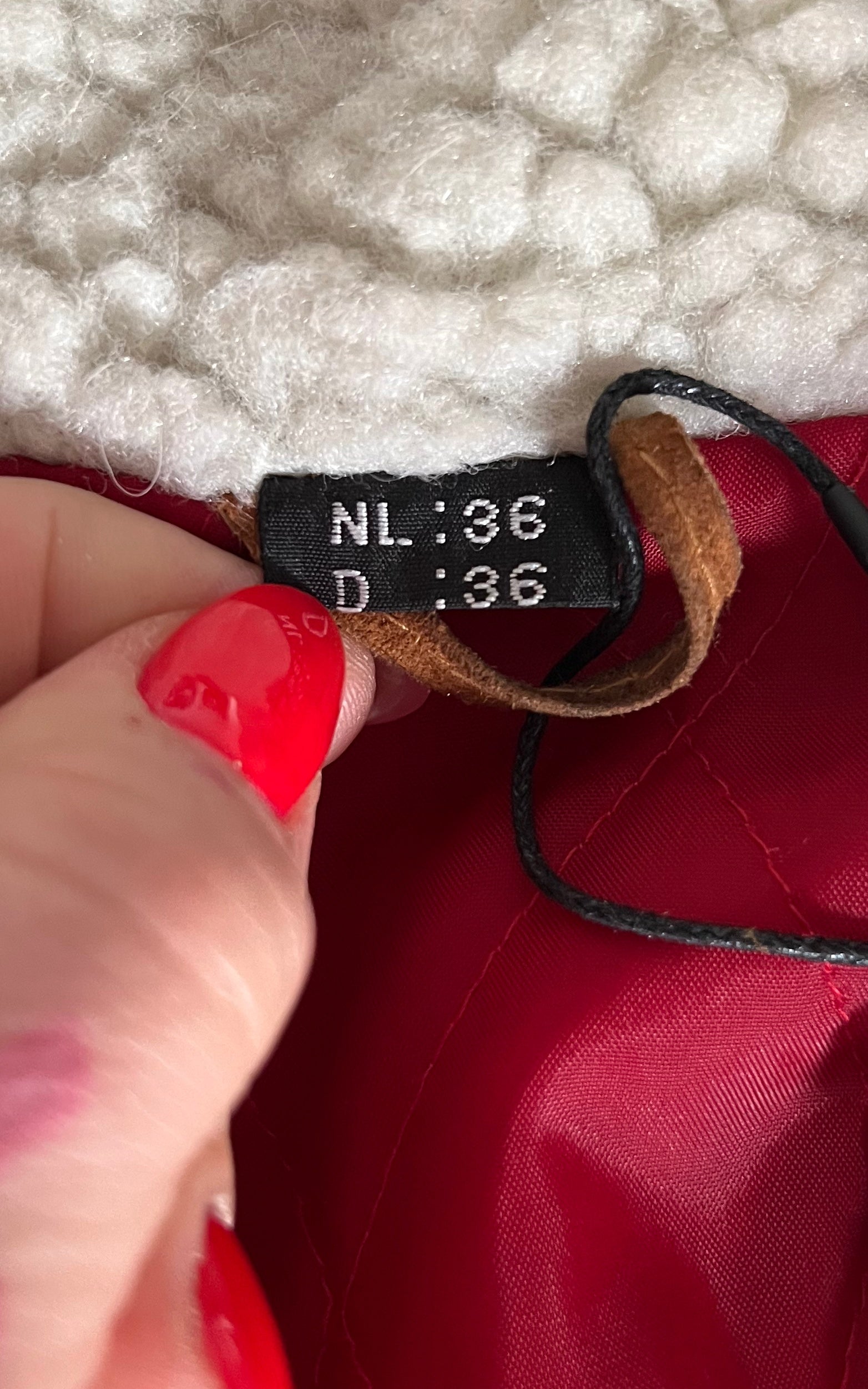 Vintage 90s Sherpa Coat