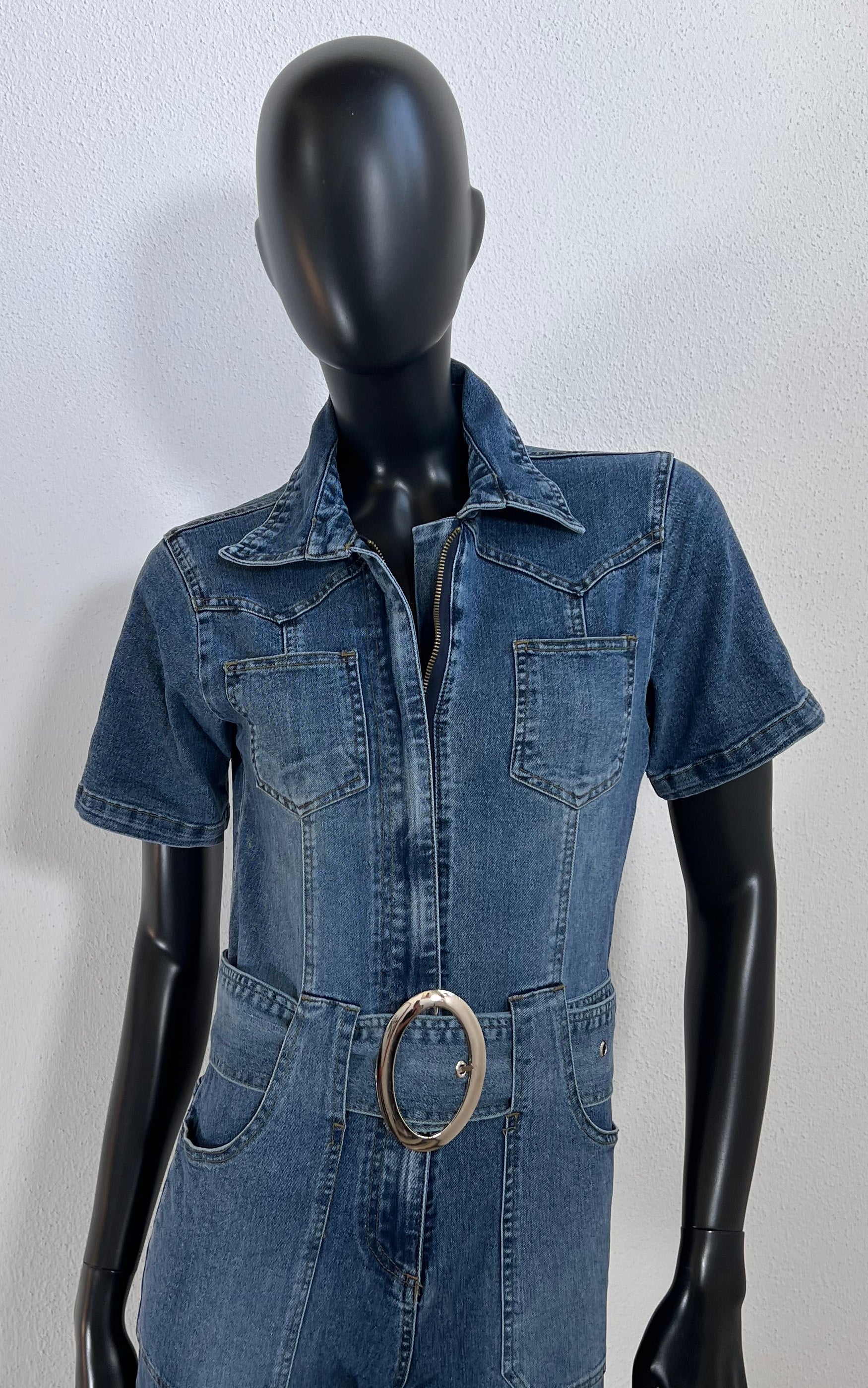 Vintage 90s Denim Jumpsuit