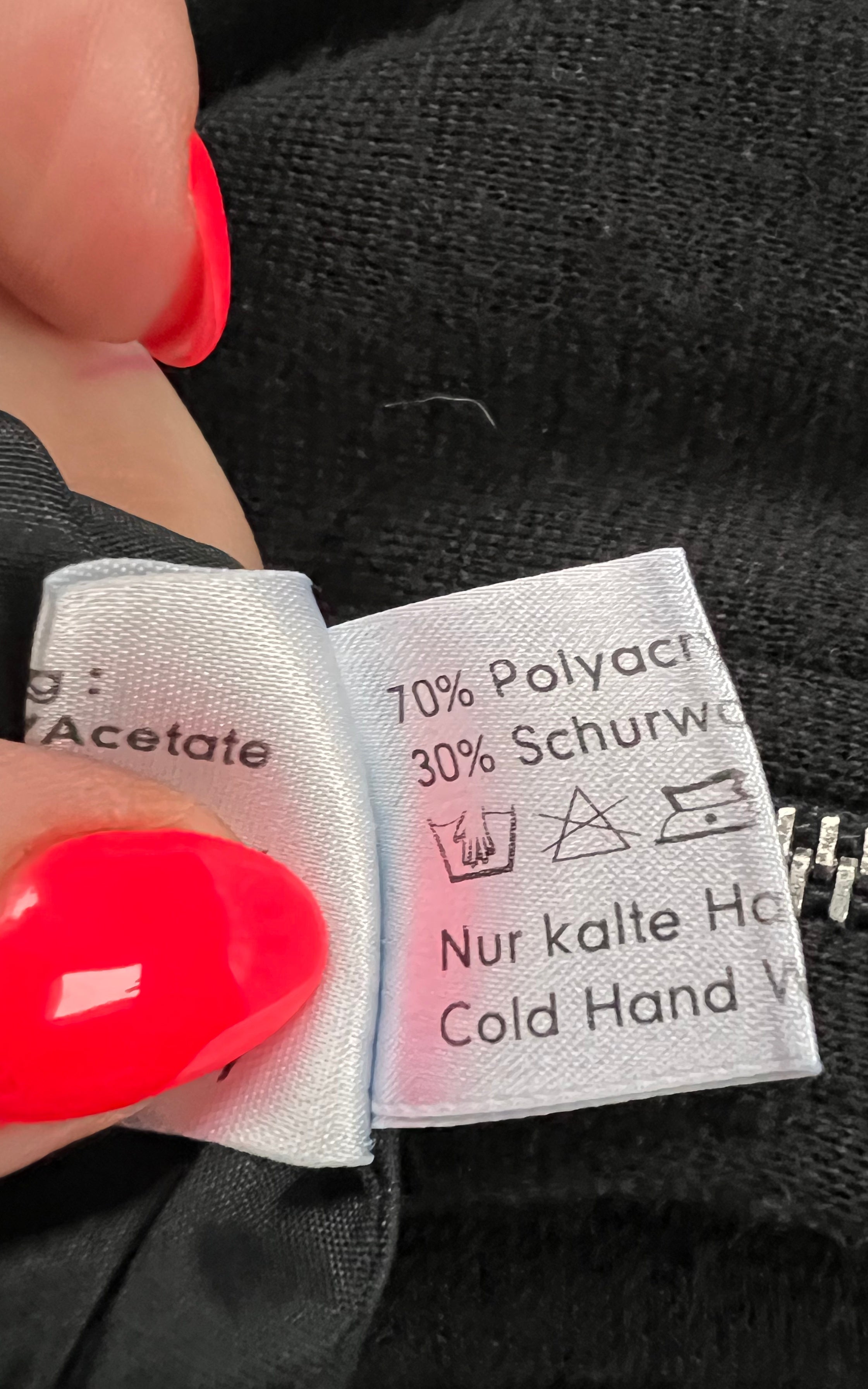 Vintage 90s Evelin Brandt Knit Skirt