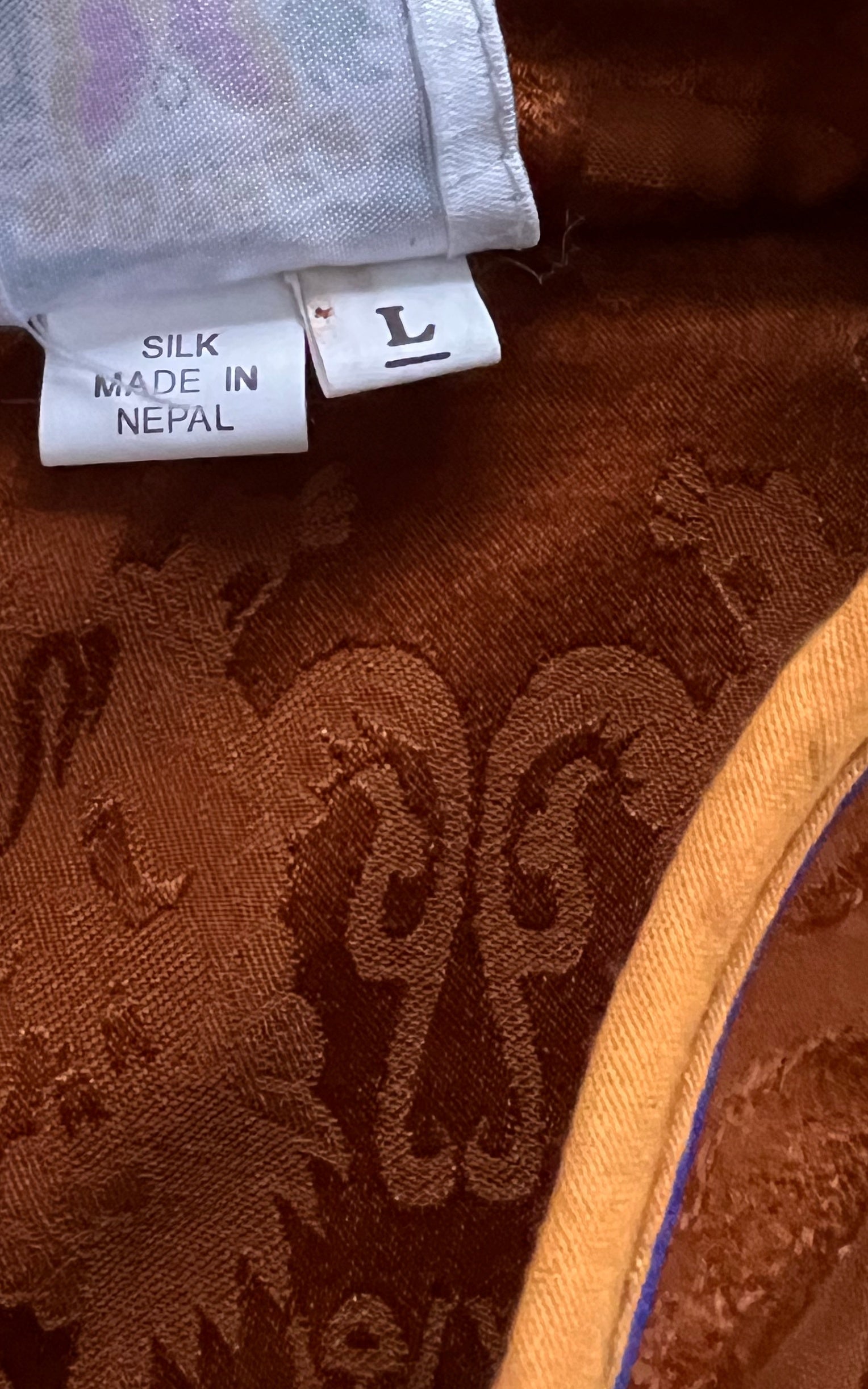 Vintage Deadstock 90s Silk Chinese Dress