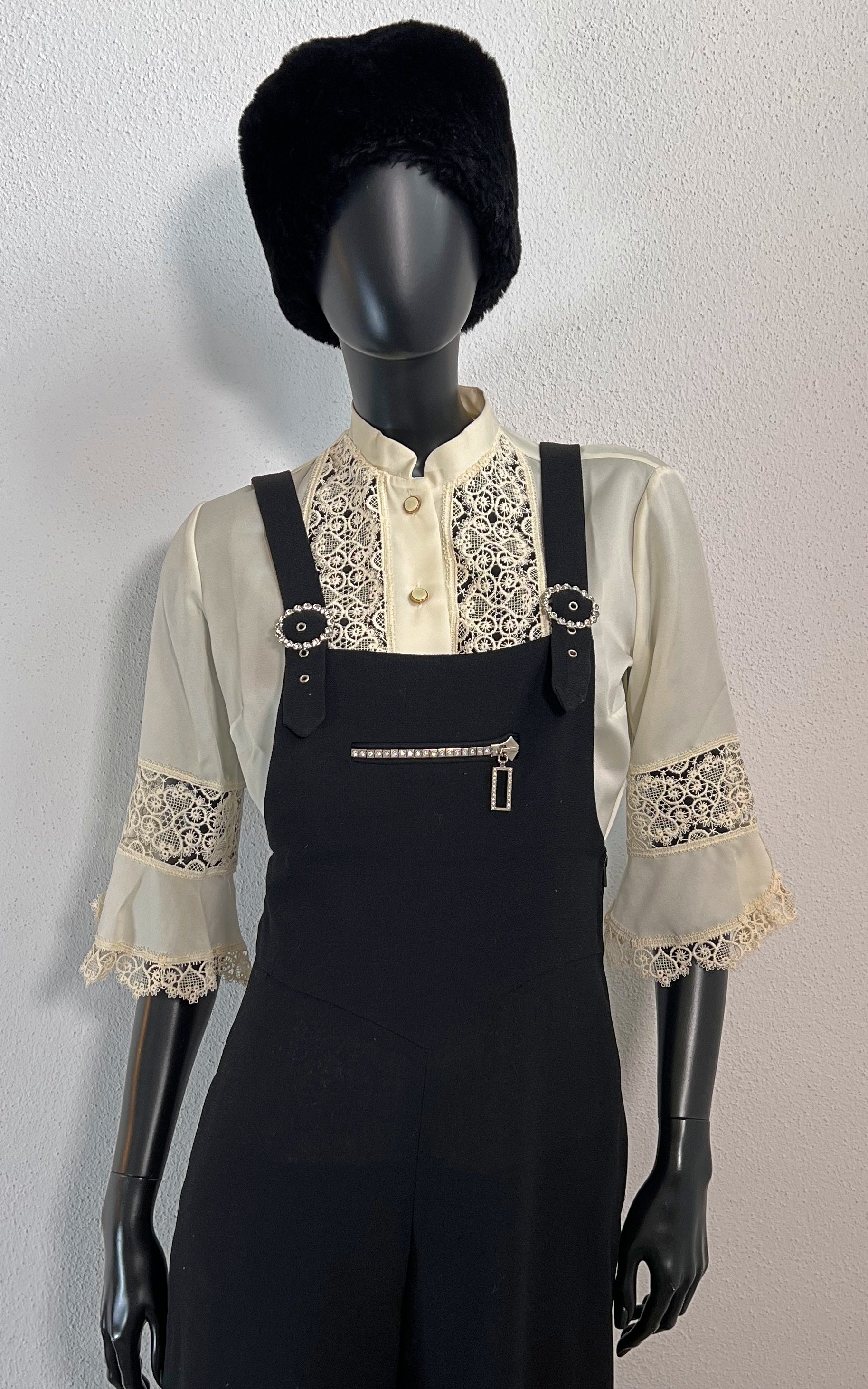 Vintage 70s Lucie Linden Dungarees