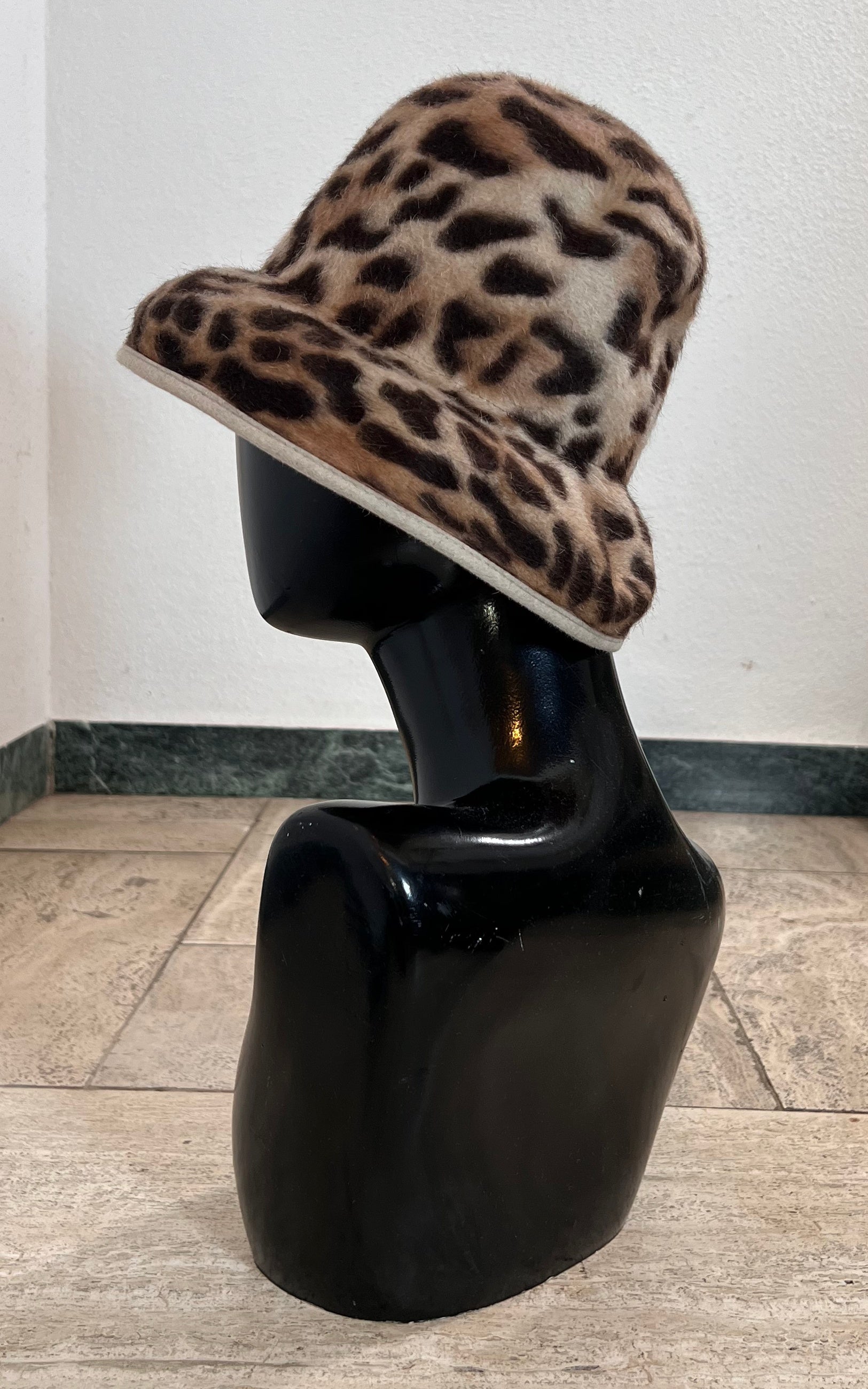 Vintage Leopard Hat