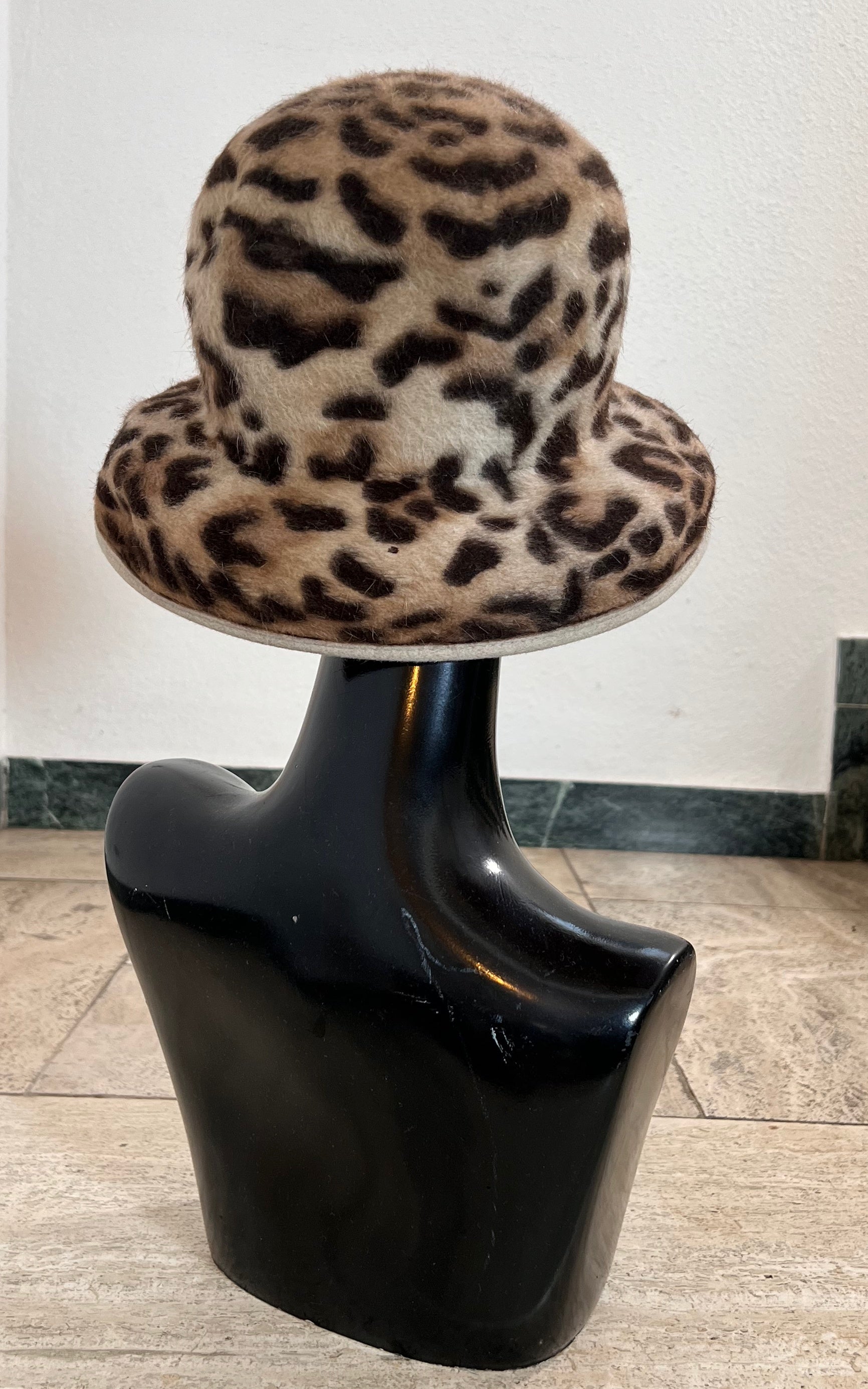 Vintage Leopard Hat