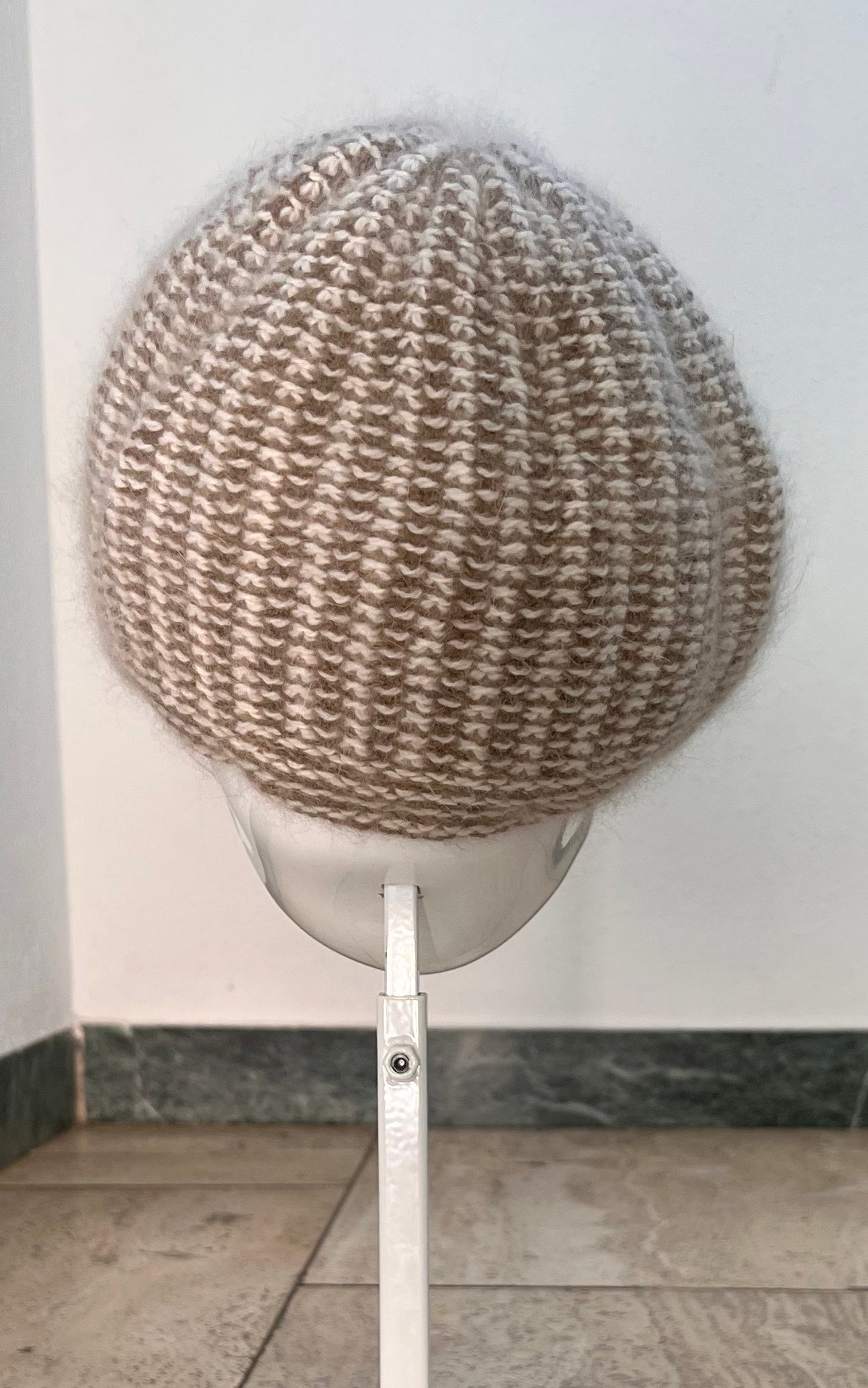 Vintage Angora Granny Hat