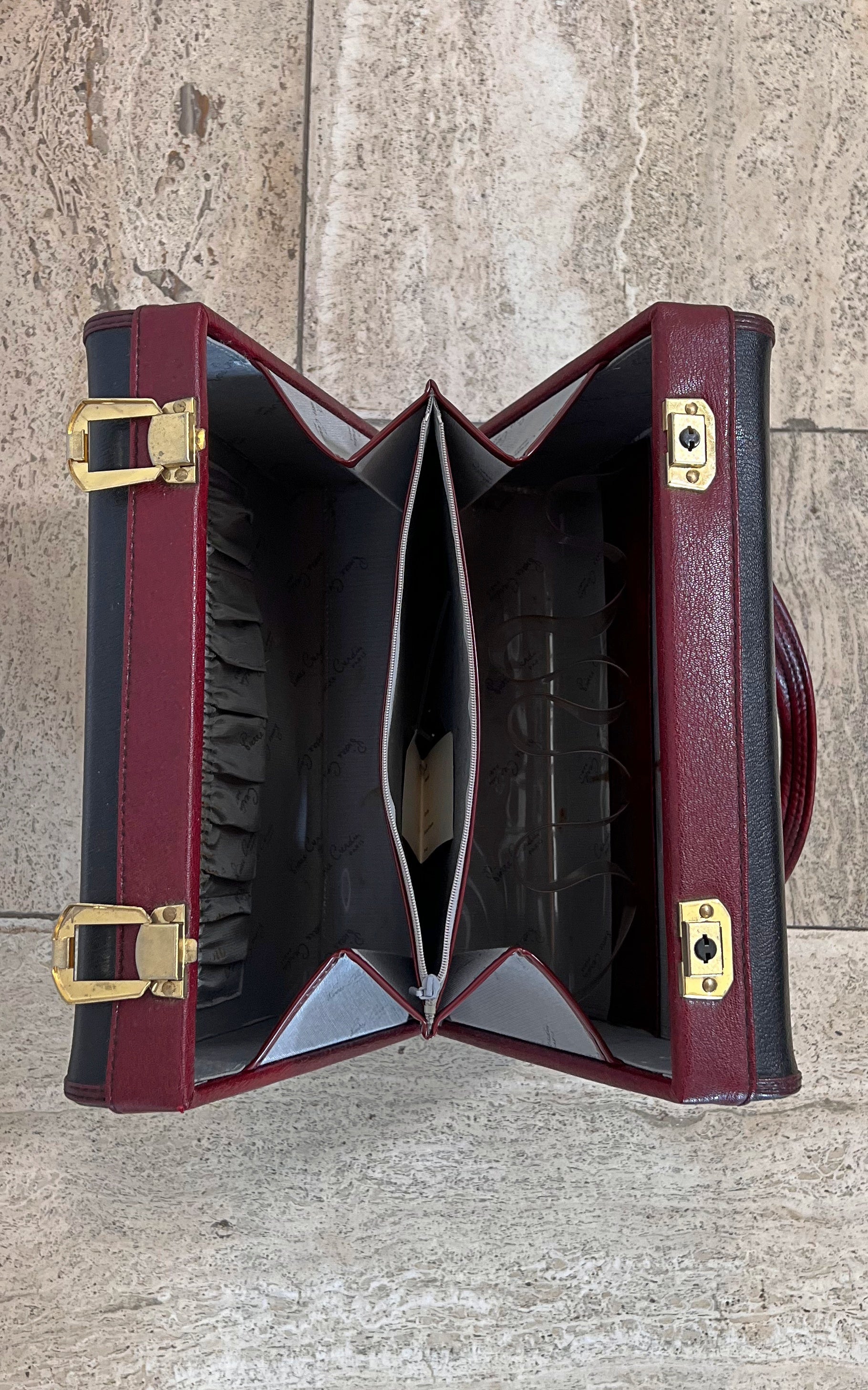 Vintage Pierre Cardin Cosmetic Travel Suitcase