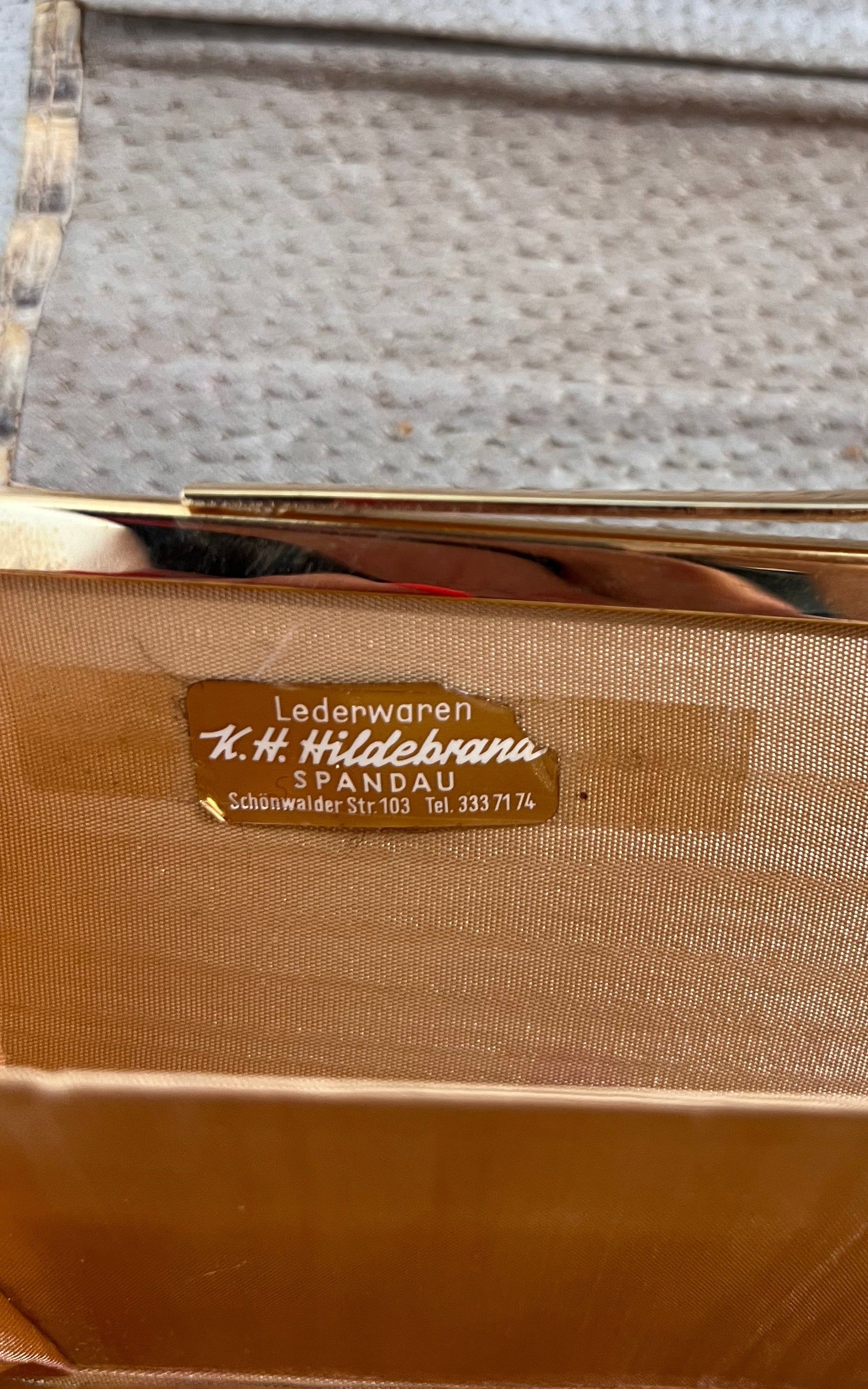 Vintage Python Skin Wallet