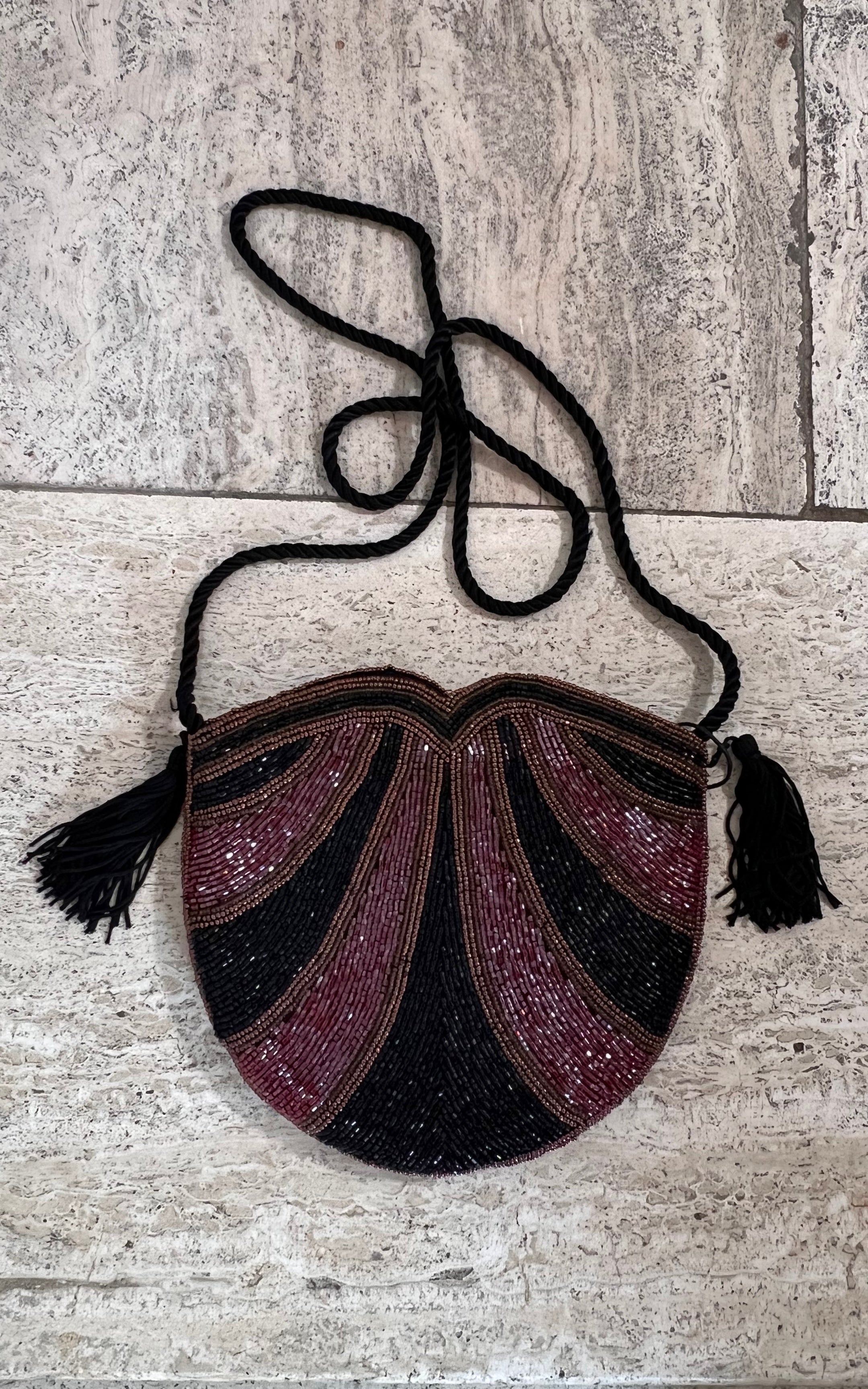 Vintage Tassle Sequins Bag