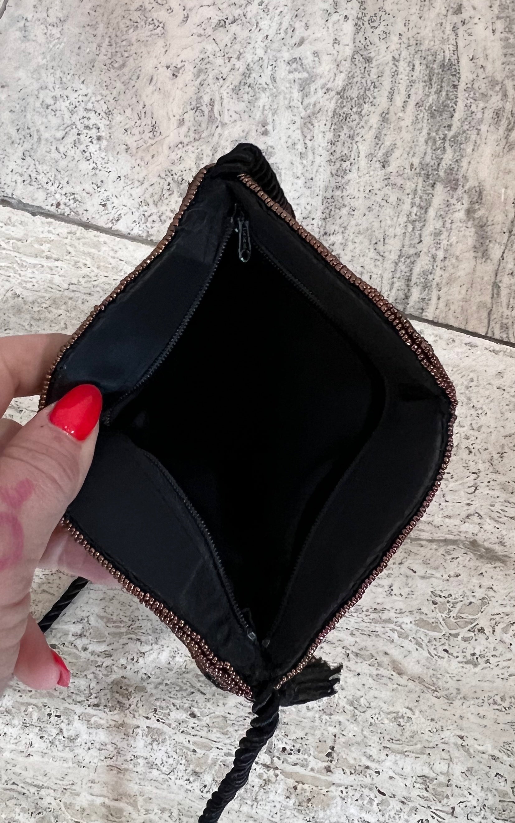 Vintage Tassle Sequins Bag