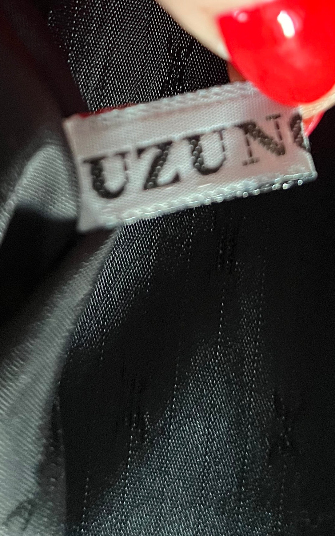 Vintage Big Shoulder Leather Jacket