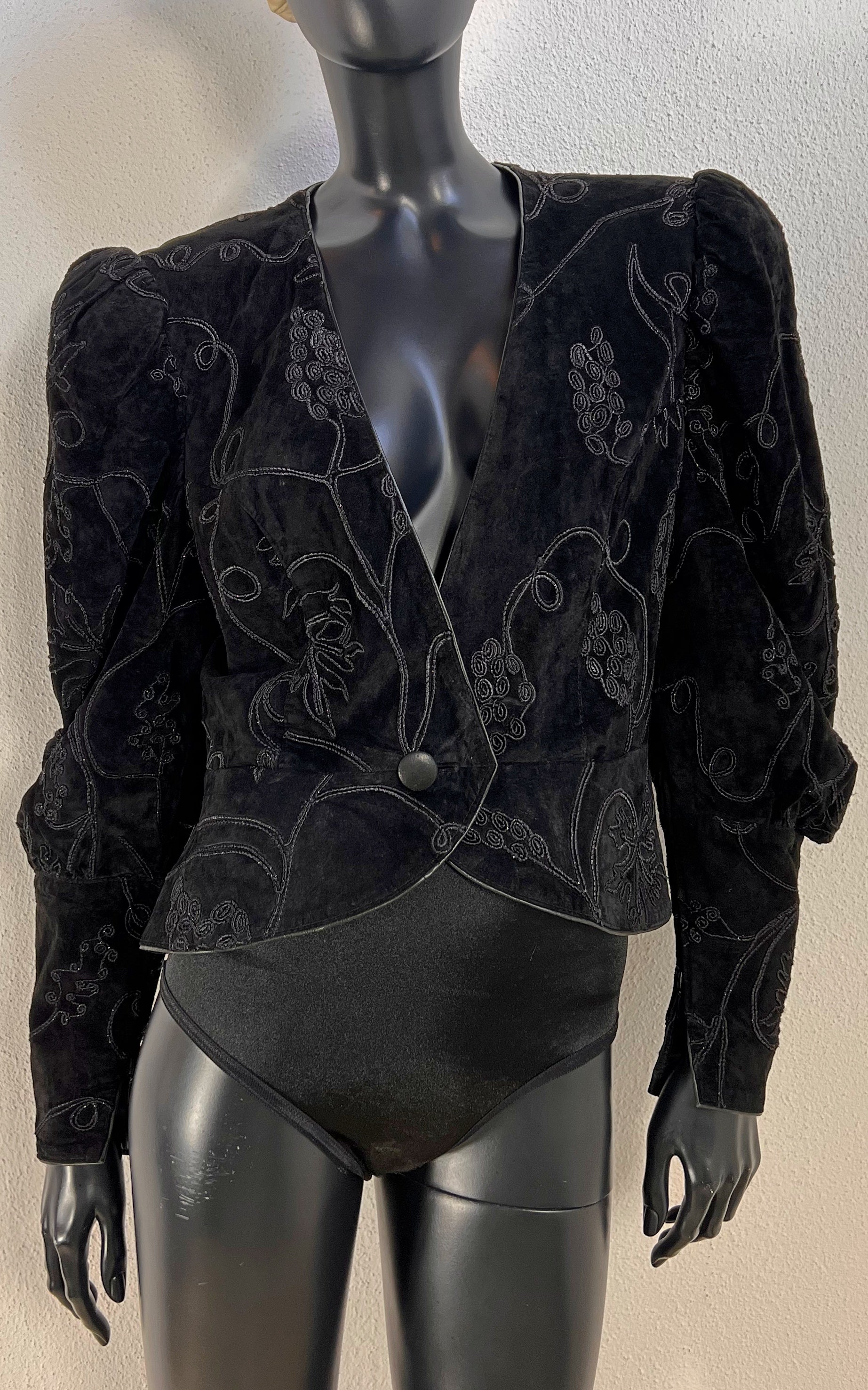 Vintage Atelier Daniel München Suede Leather Jacket