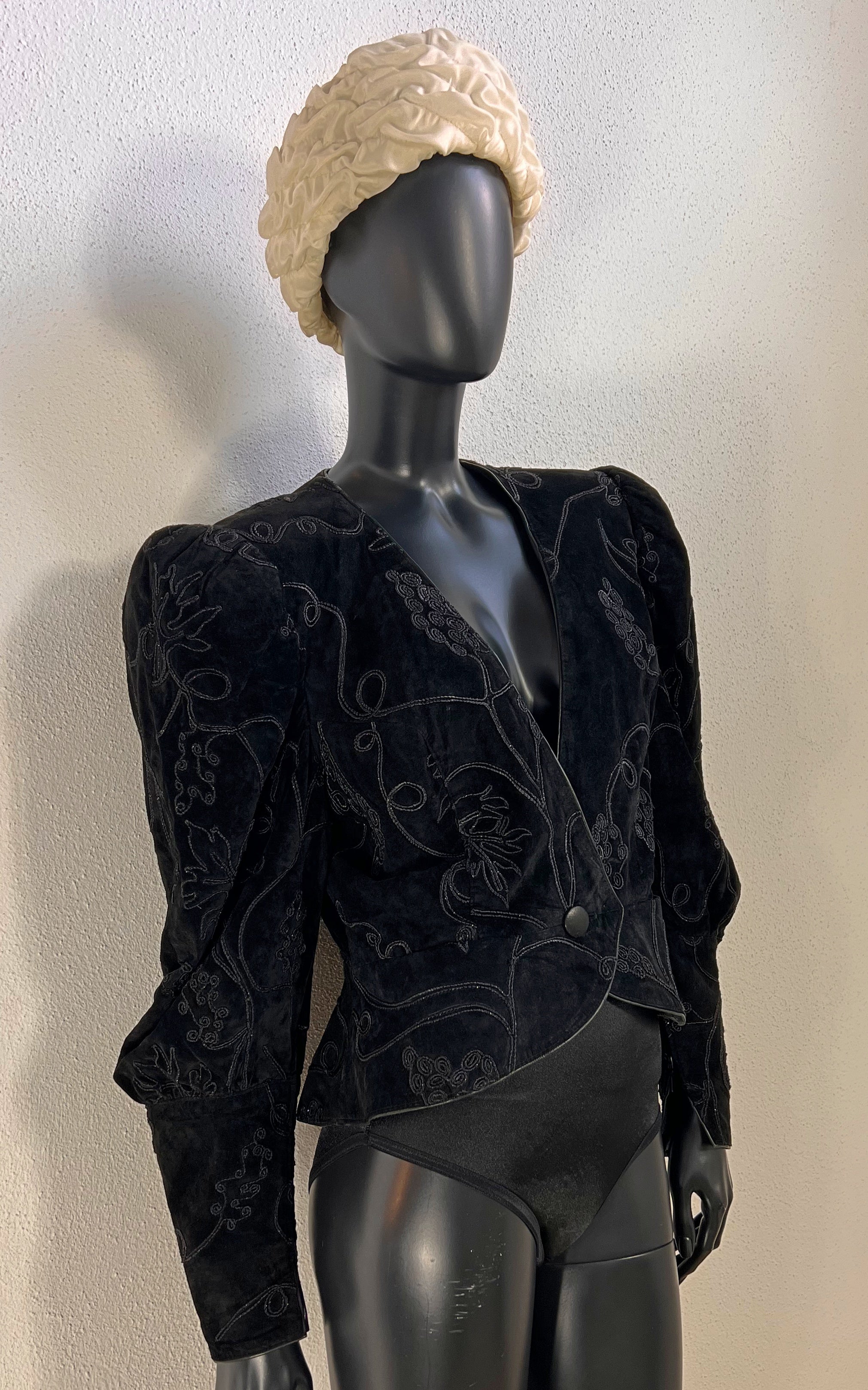 Vintage Atelier Daniel München Suede Leather Jacket