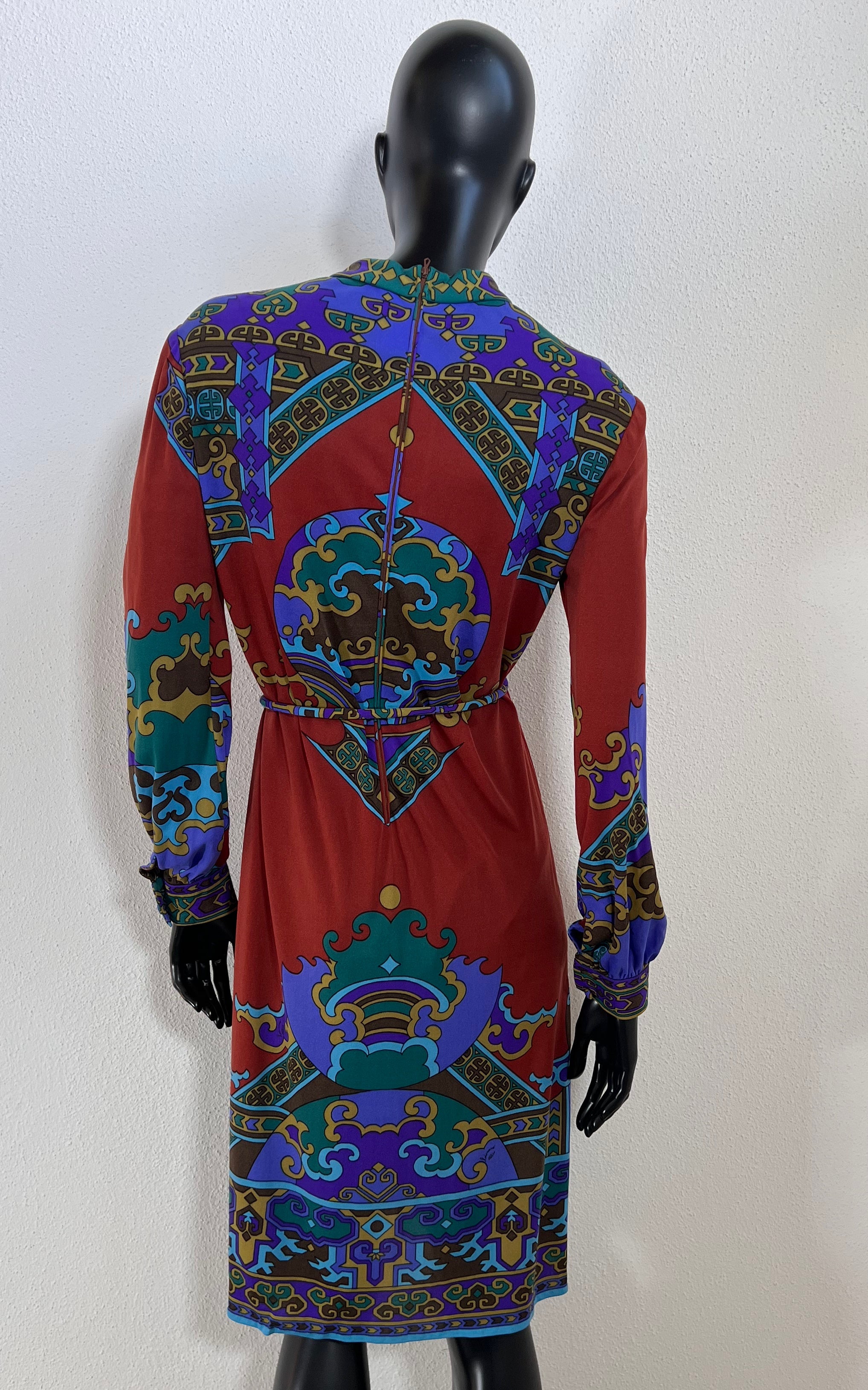 Vintage 70s Leonard Paris Dress