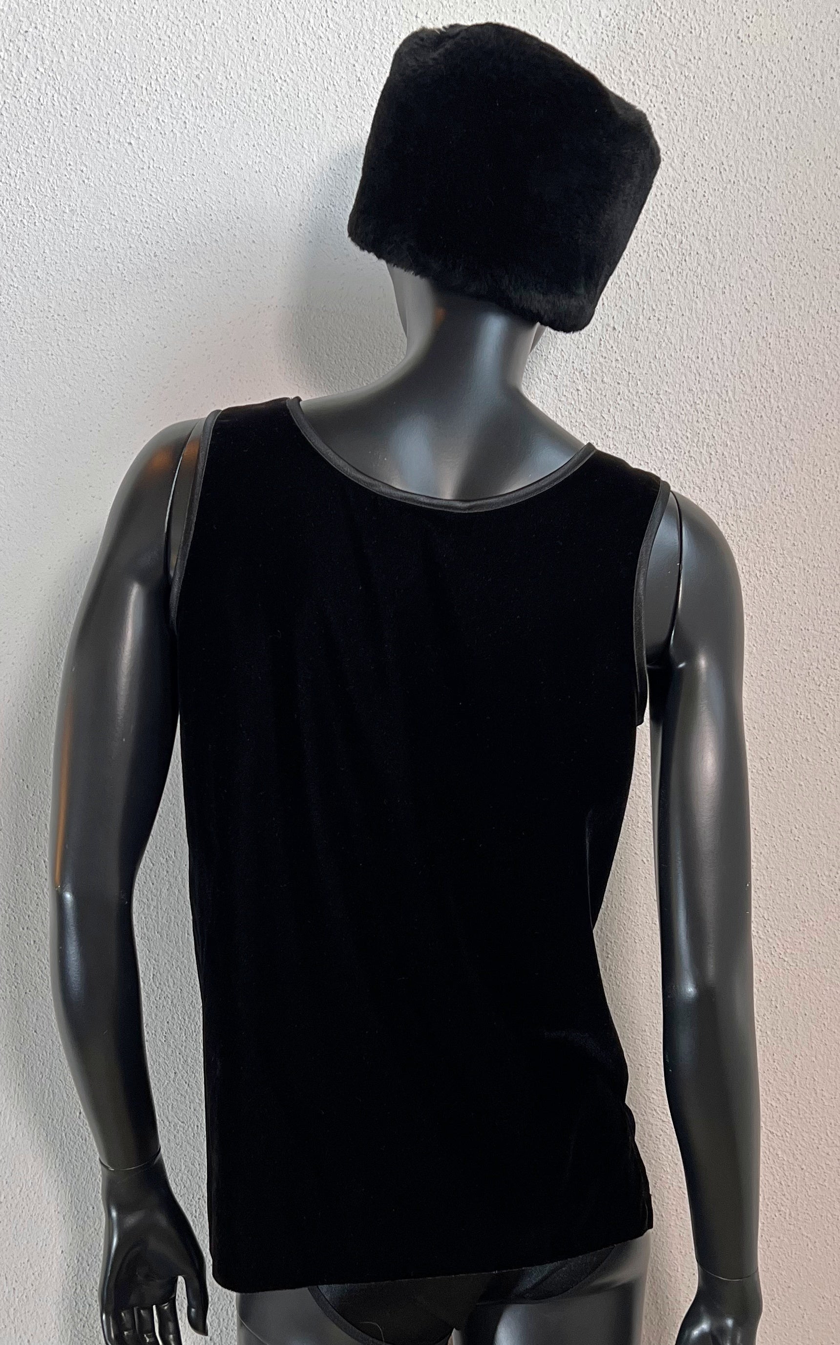 Vintage Velvet Yves Saint Laurent Variation Top