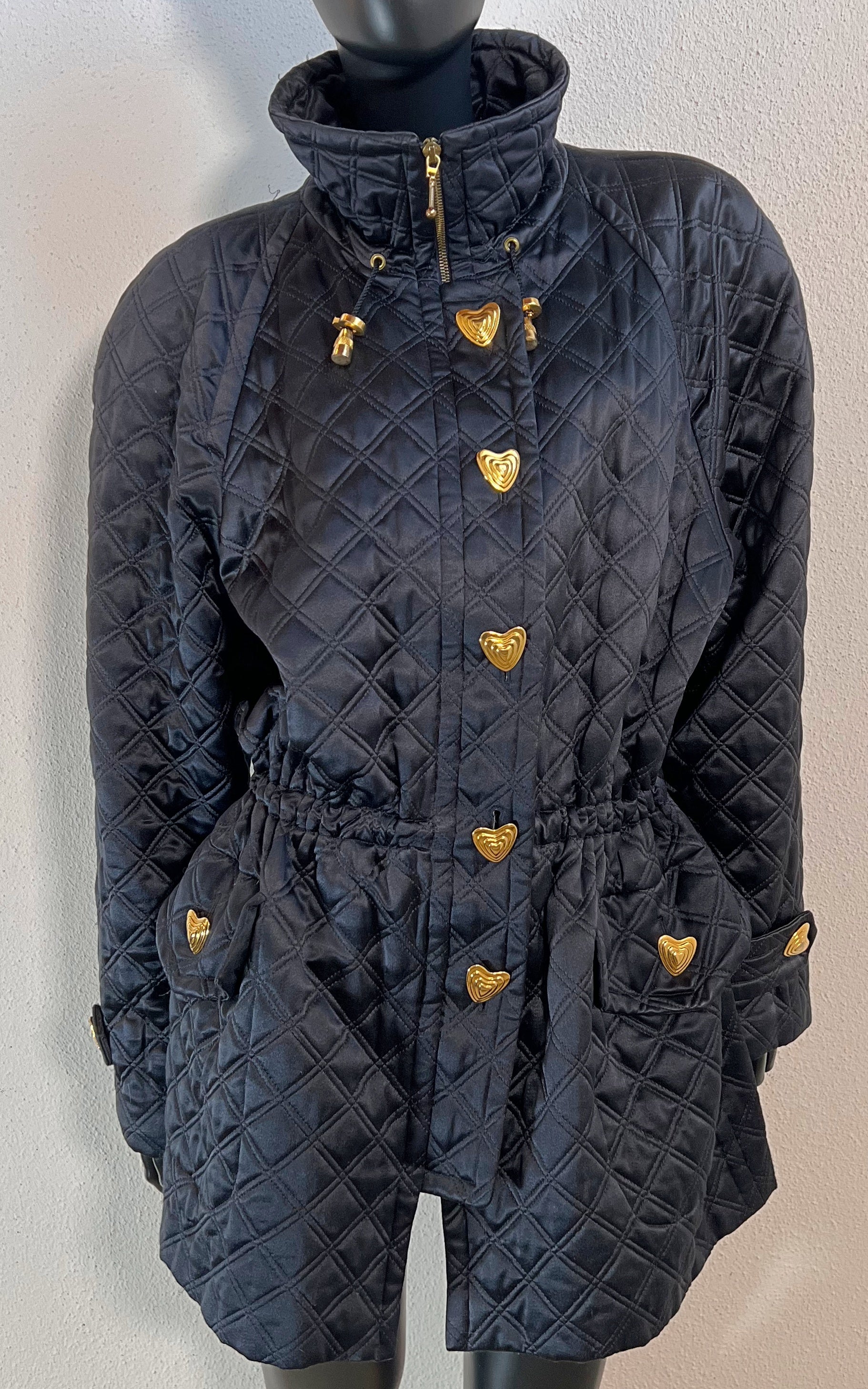 Iconic 90s Escada Silk Puffer Jacket