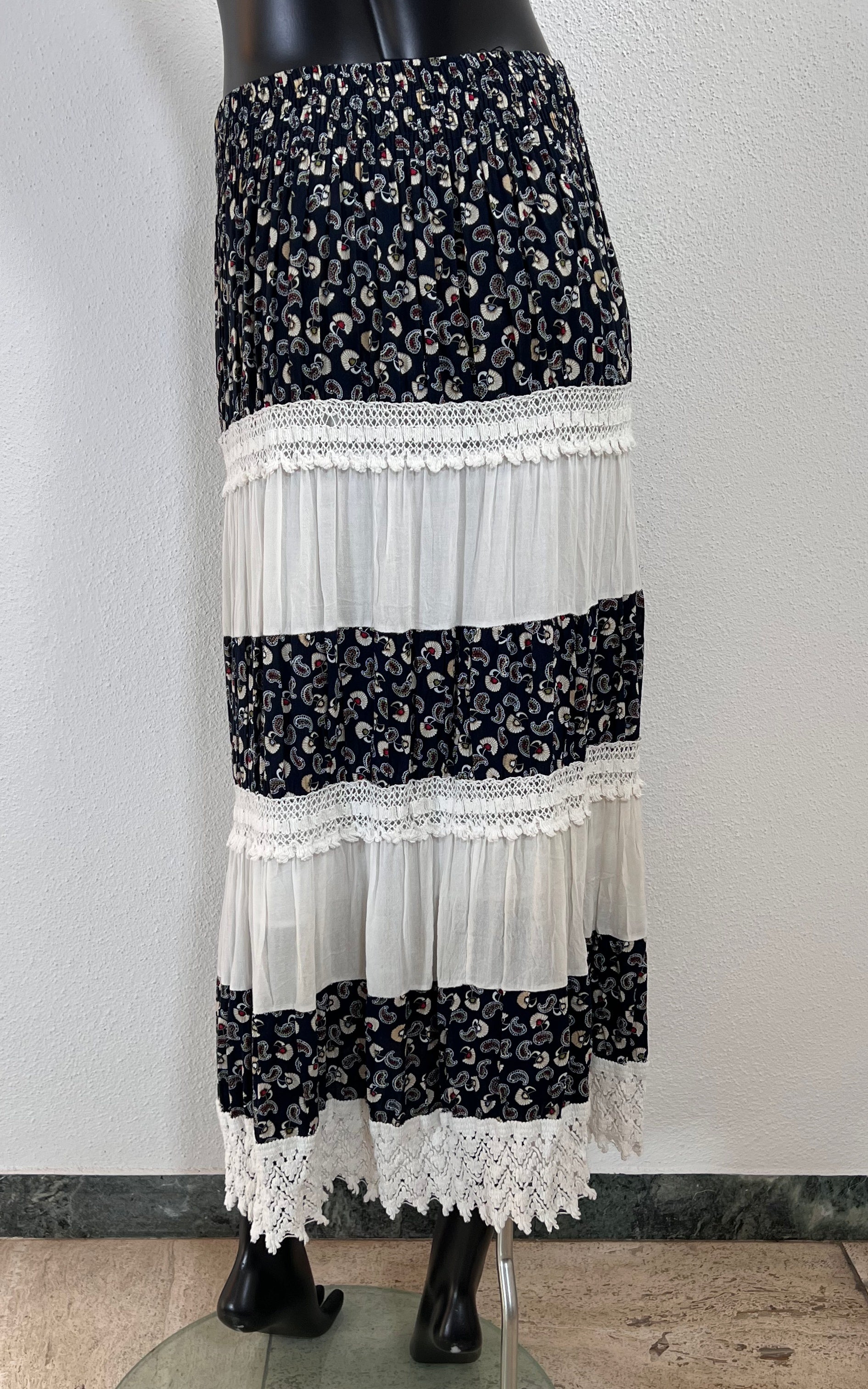 Vintage 70s Volant Skirt